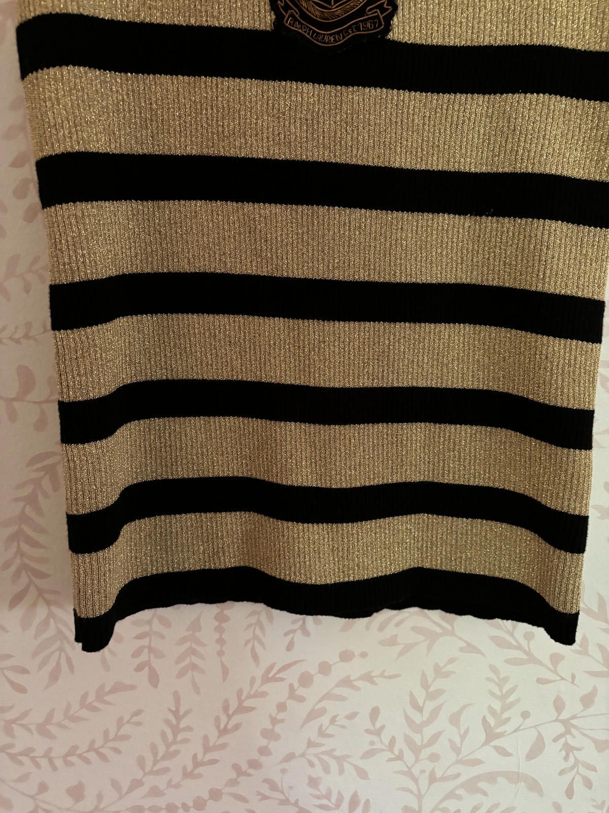Polo Ralph Lauren Ralph Lauren Striped Tank Top - Gold and Black M Size M / US 6-8 / IT 42-44 - 5 Thumbnail