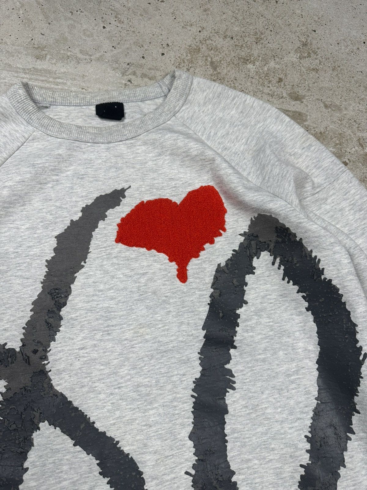 Band Tees × H&M H&M x The Weeknd Grey Crewneck Sweatshirt Size US L / EU 52-54 / 3 - 7 Thumbnail