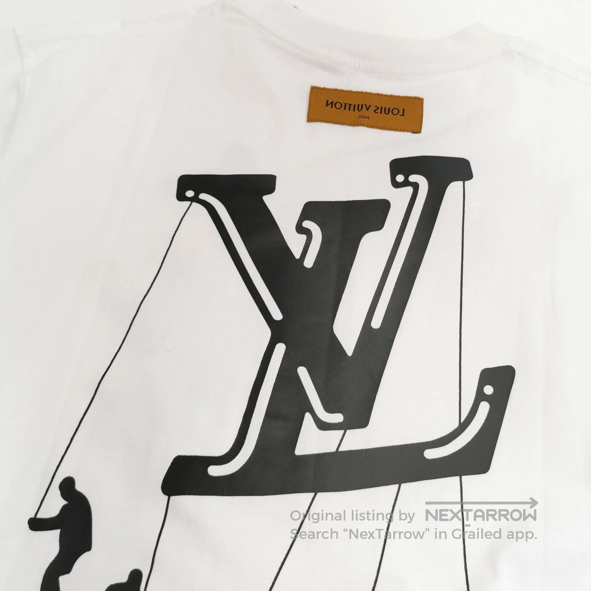 Louis Vuitton Louis Vuitton Cotton Logo Crewneck T. Size US L / EU 52-54 / 3 - 1 Thumbnail