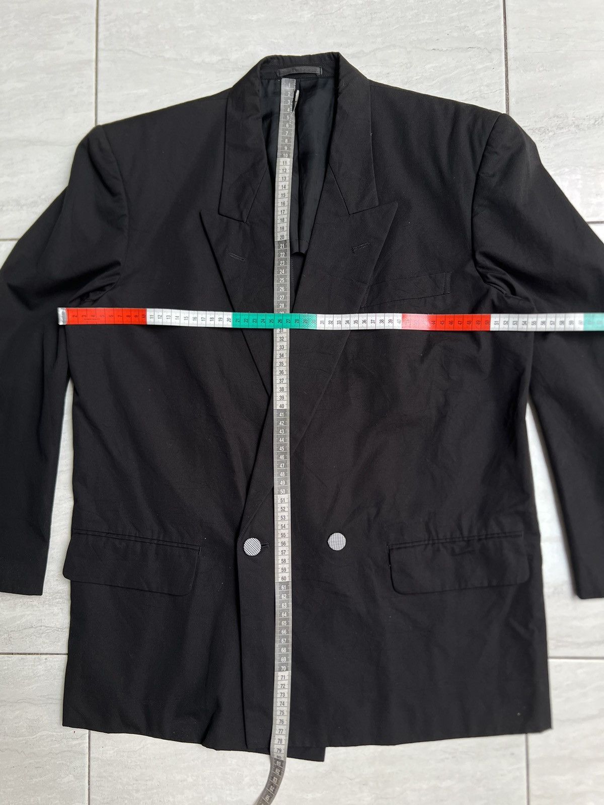 Comme des Garcons Comme Des Garcons Homme Black Suit Blazers Size 54L - 7 Thumbnail
