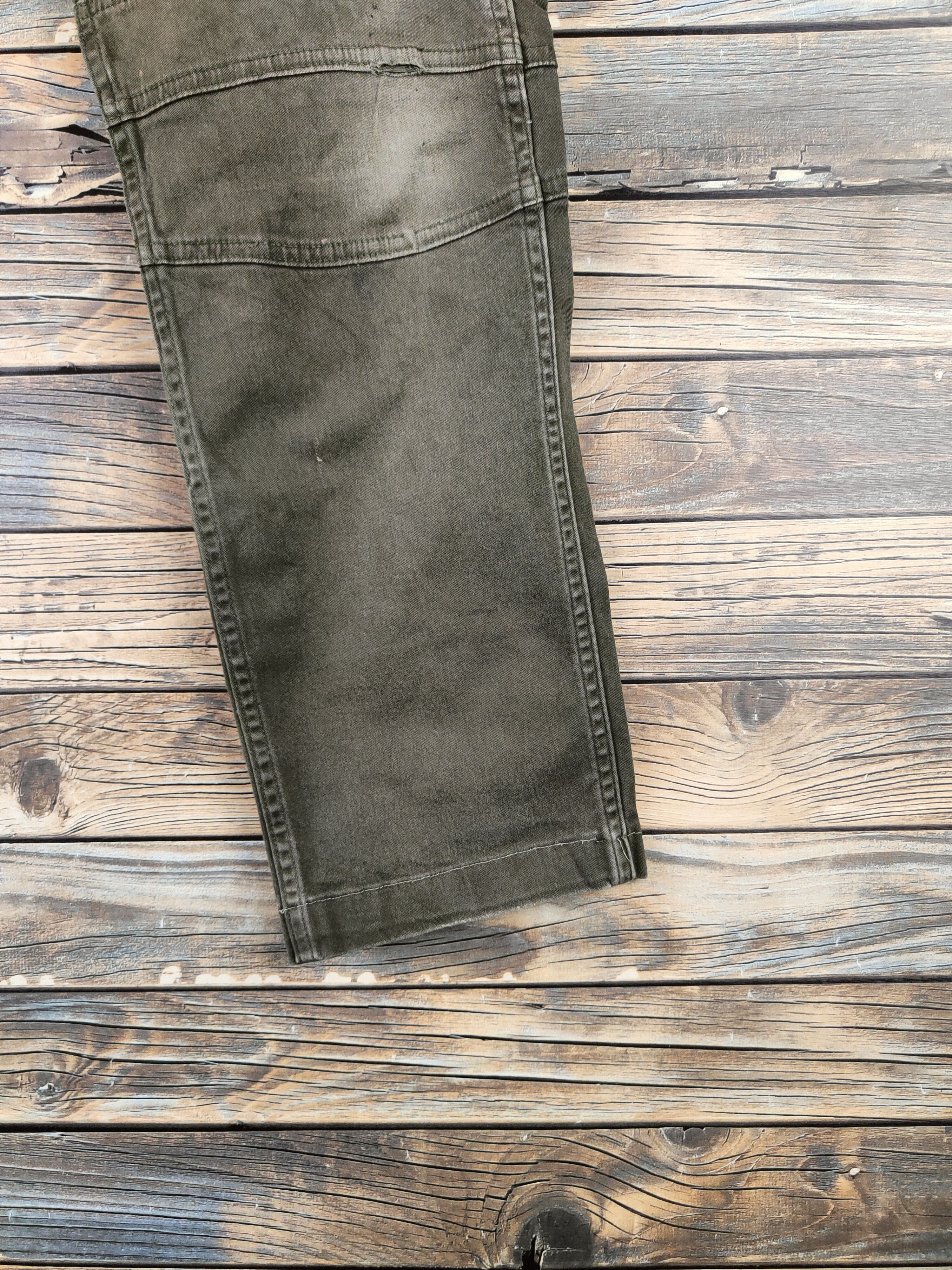 Japanese Brand DL Gladiator Olive Multipocket Cargo Pants #46-400 Size US 32 / EU 48 - 6 Thumbnail