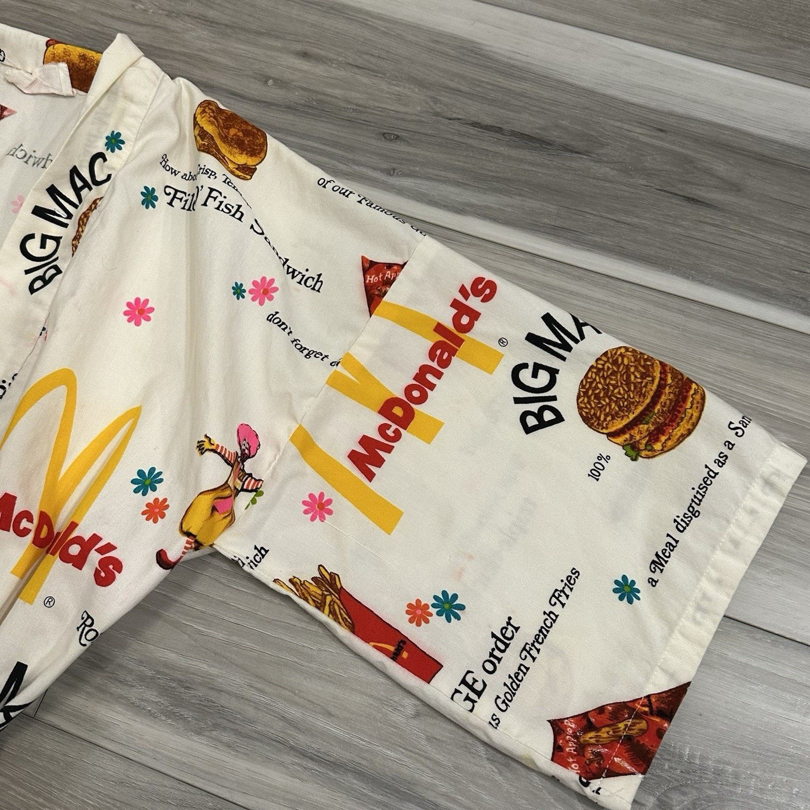 Vintage Vintage 60’s Ronald McDonald's AOP Worker’s Robe Size M Rare Size US M / EU 48-50 / 2 - 3 Thumbnail