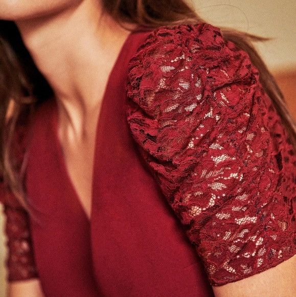 Other SEZANE Chlo Purple Blouse Shirt Size EU 36 Size S / US 4 / IT 40 - 2 Thumbnail