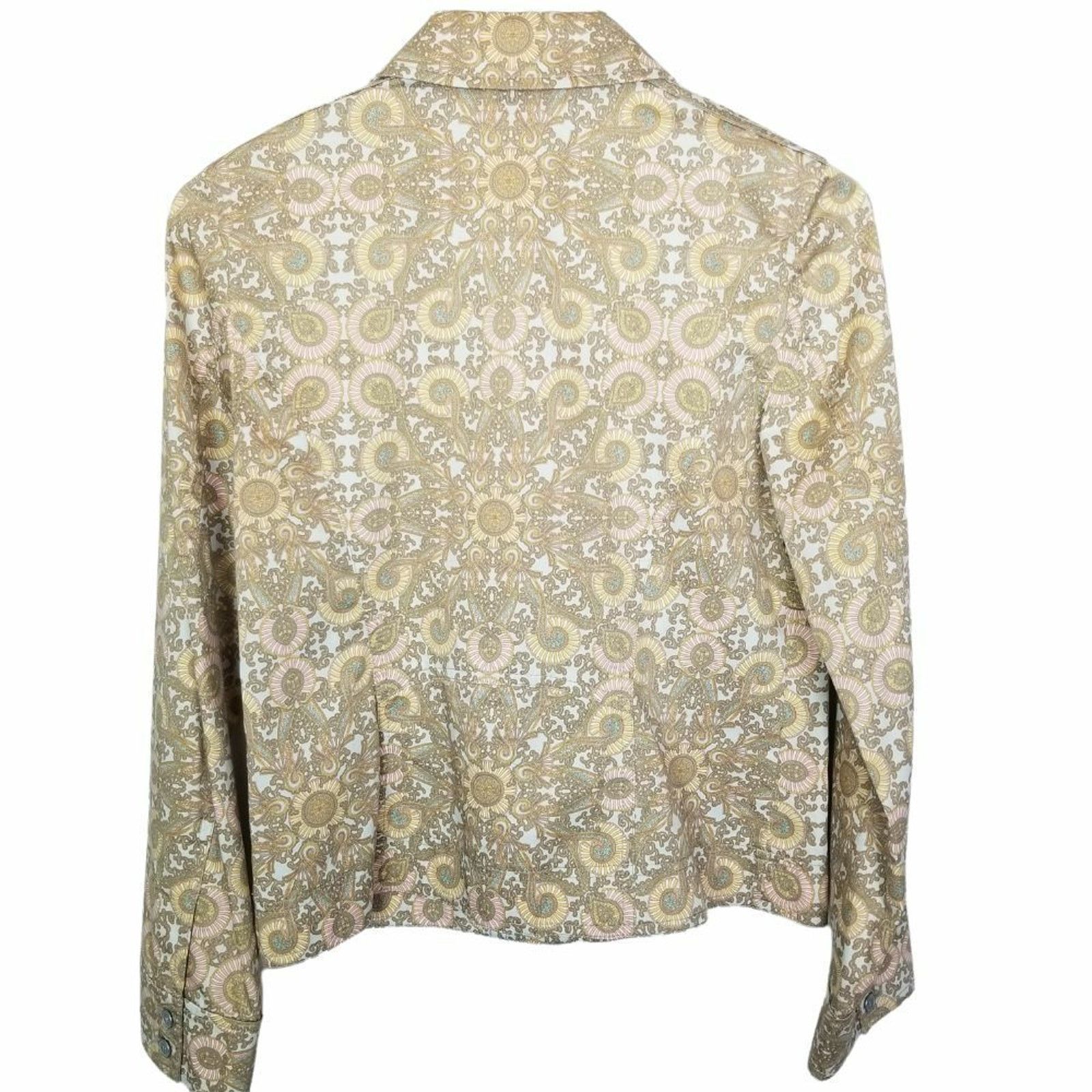 Pendleton Pendleton Womens Full Zip Jacket Geometric Lightweight Artsy Size S / US 4 / IT 40 - 8 Thumbnail