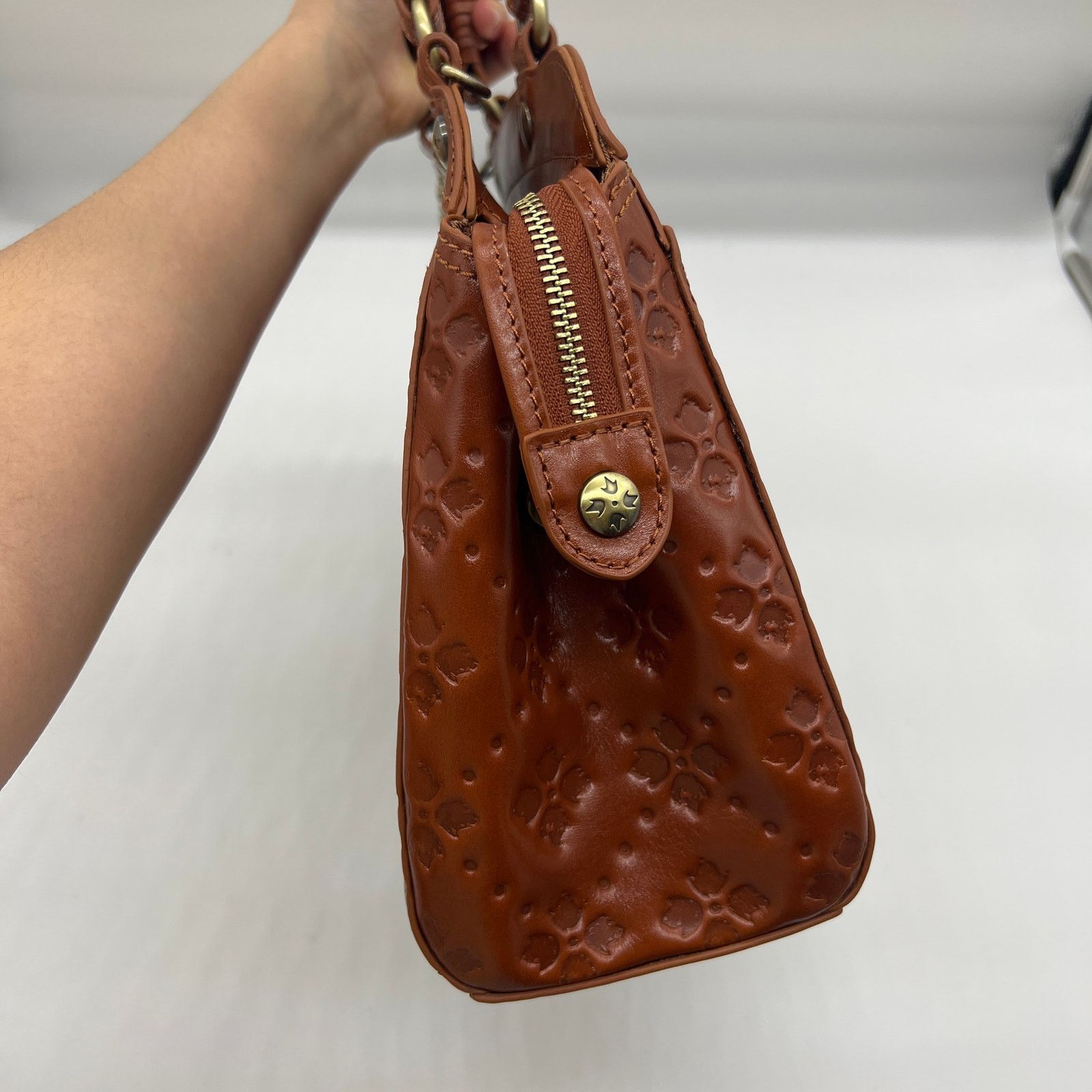 Other Patricia Nash Womens Purse Discovery Leather Embossed Size ONE SIZE - 7 Thumbnail