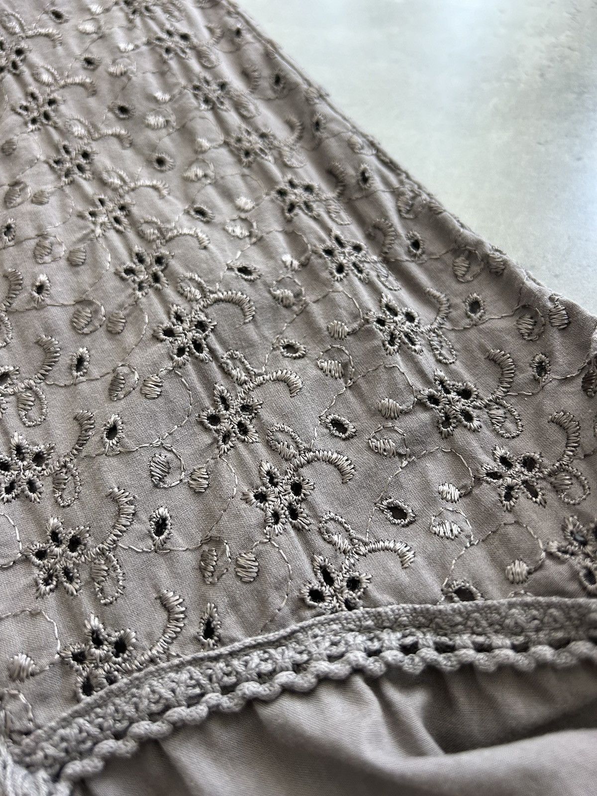 Vintage Vintage Italian Ruffle Midi Skirt Y2K Archival Size 36" / US 14 / IT 50 - 8 Thumbnail