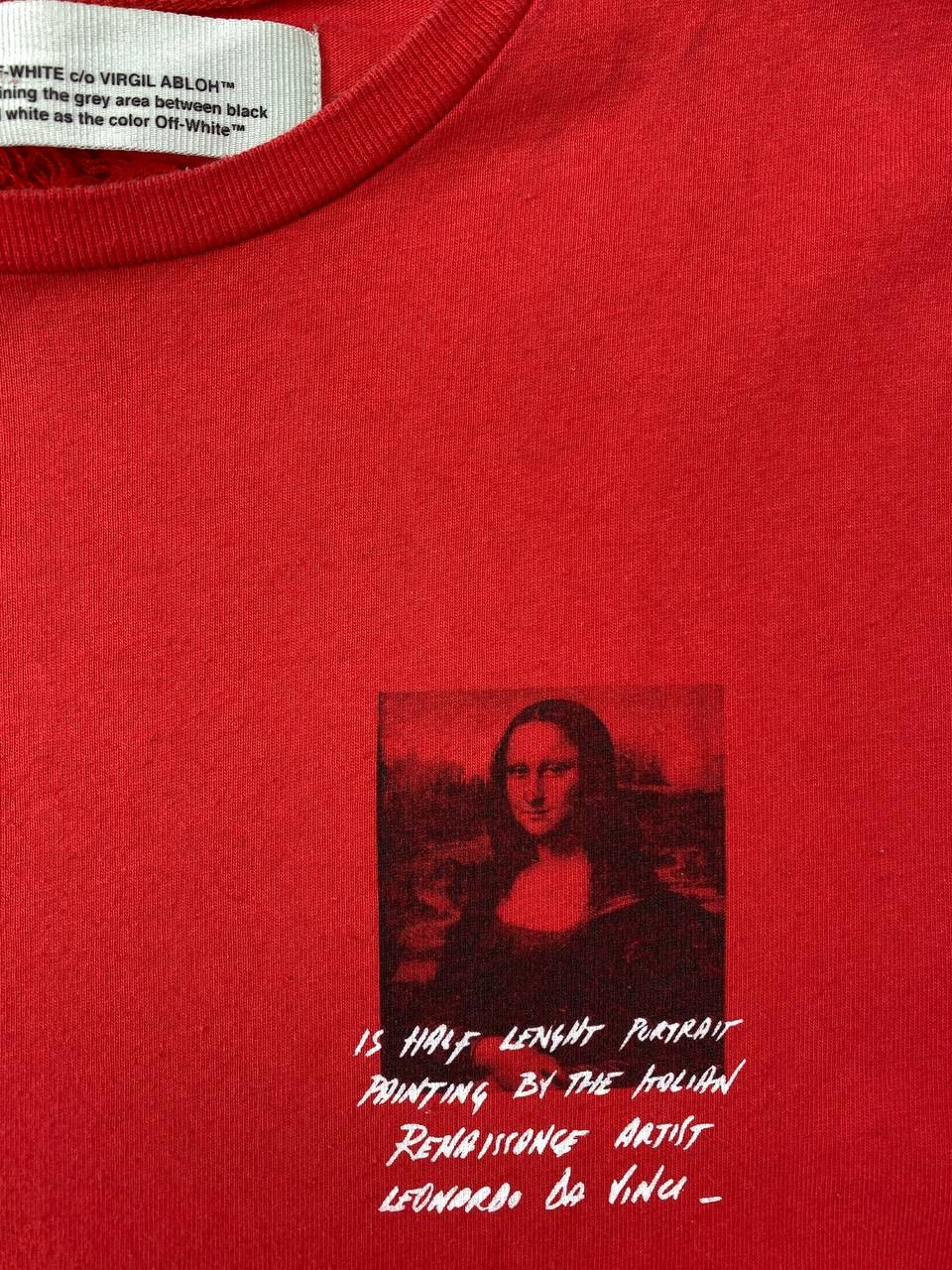 Off-White Off-White Slim Fit Monalisa Graphic Print T Shirt Men Size US S / EU 44-46 / 1 - 6 Thumbnail