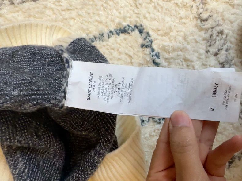 Saint Laurent Paris Saint Laurent Paris sweater-2506 Size US M / EU 48-50 / 2 - 3 Thumbnail