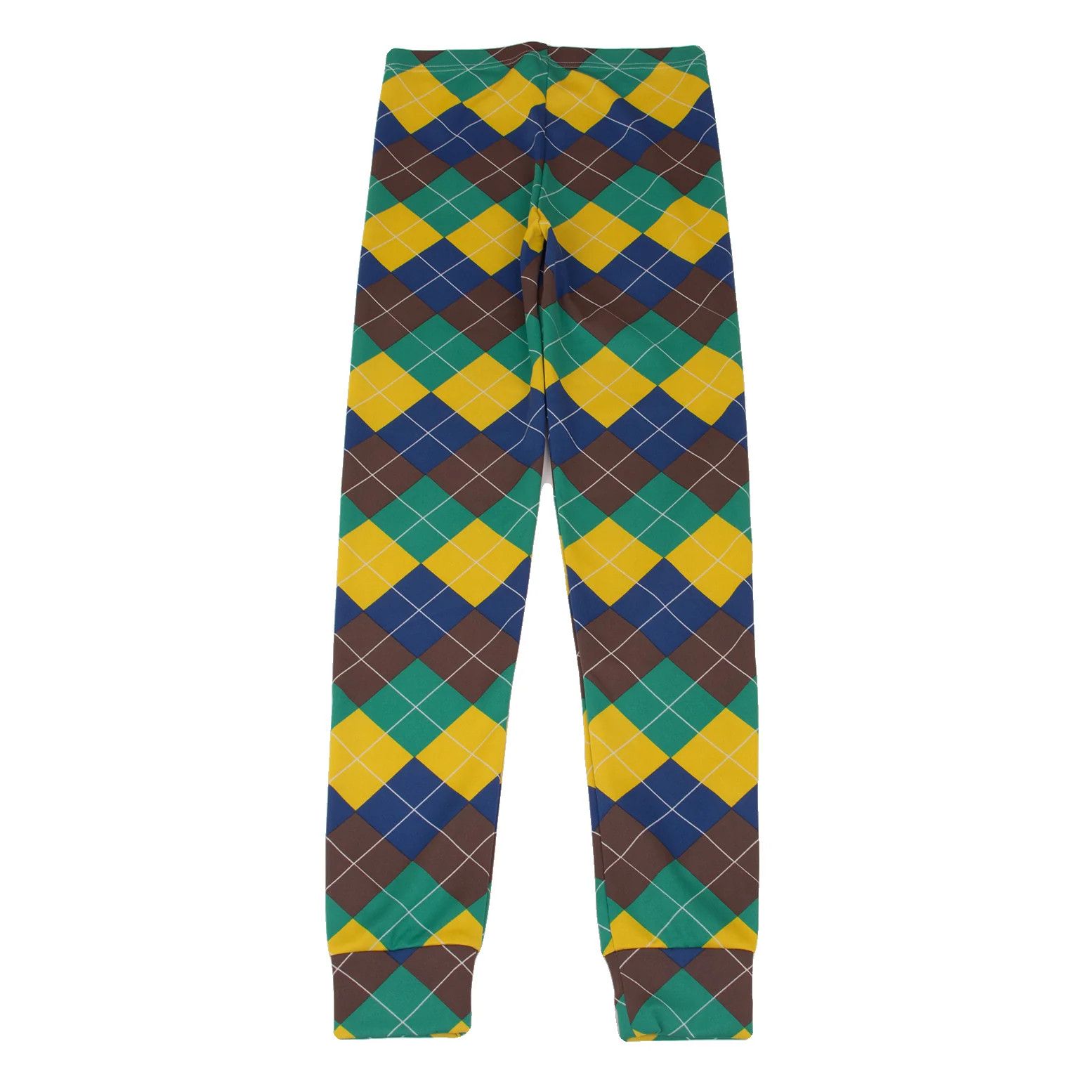 Comme des Garcons Homme Plus Checkered Leggings Pants in Green, Blue, and Brown Size US 30 / EU 46 - 6 Thumbnail