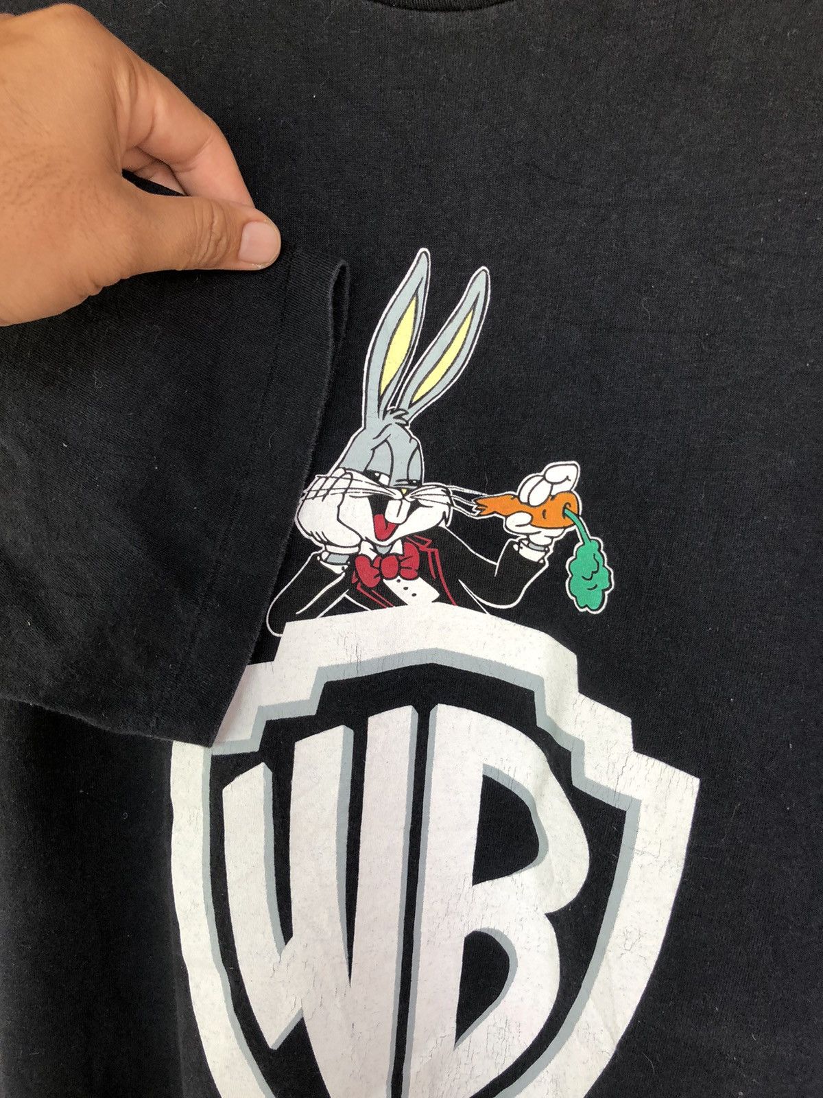 Vintage Vintage 90’s Warner Bros Looney Tunes Shirt Tee Size US M / EU 48-50 / 2 - 4 Thumbnail
