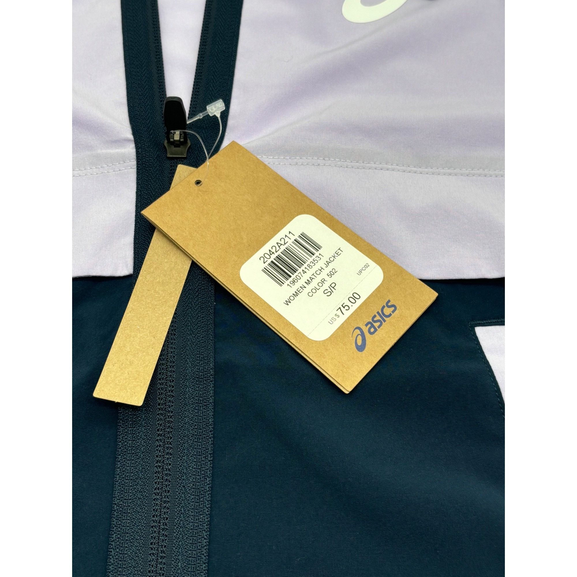 Asics Asics Women”s Match Tennis Jacket (Murasaki/French Blue), Sz Size S / US 4 / IT 40 - 6 Thumbnail