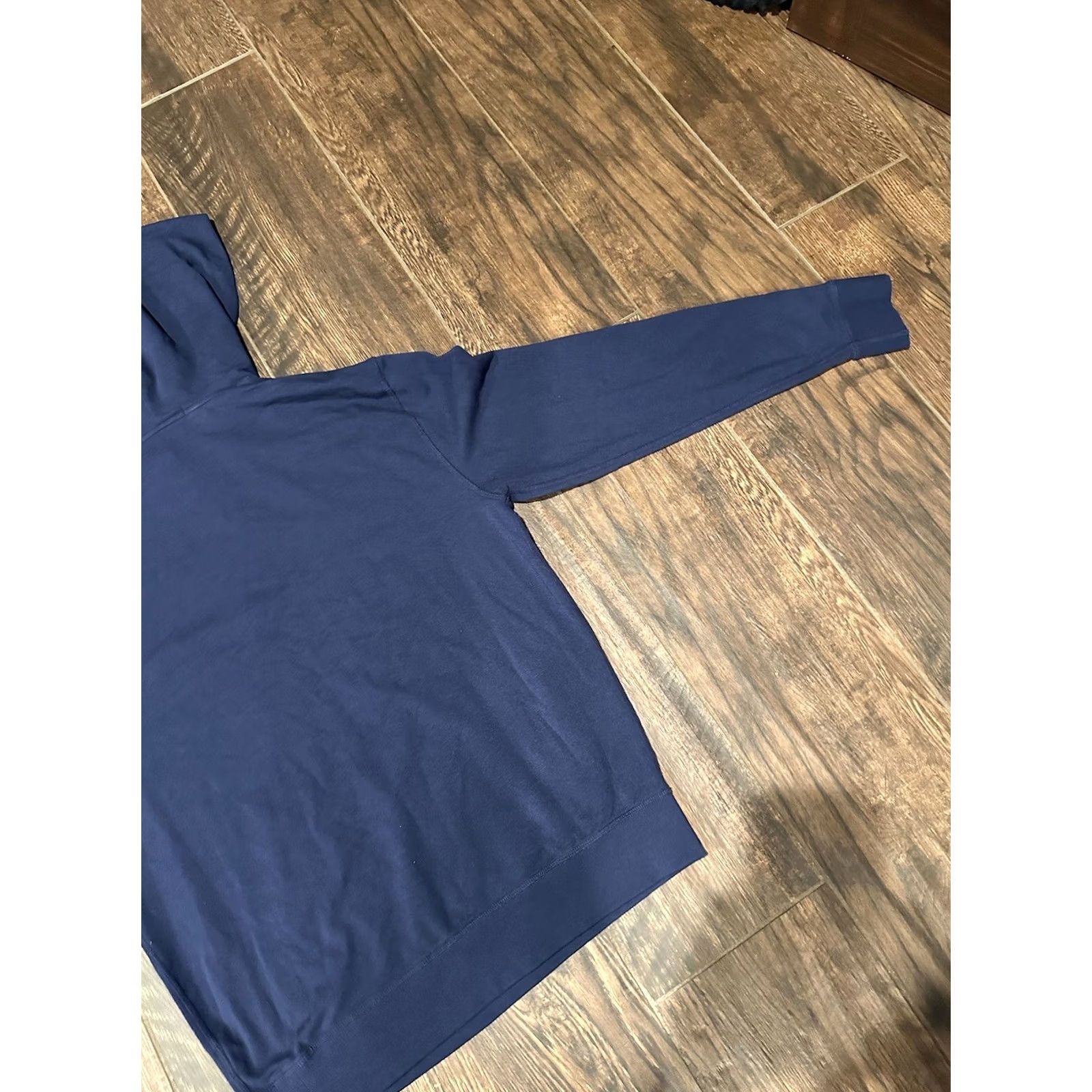 Vintage Greyson Hoodie Mens M Navy Pullover Long Sleeve Soft Pima Cotton Blend Casual Size US M / EU 48-50 / 2 - 7 Thumbnail