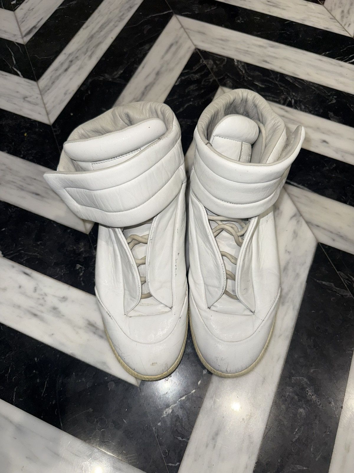 Maison Margiela Maison Margiela White Future High Top Sneakers