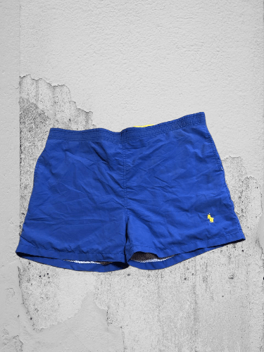 Polo Ralph Lauren Mens Vintage Distressed Polo Sport Shorts Ralph Lauren y2k Size US 32 / EU 48 - 1 Thumbnail