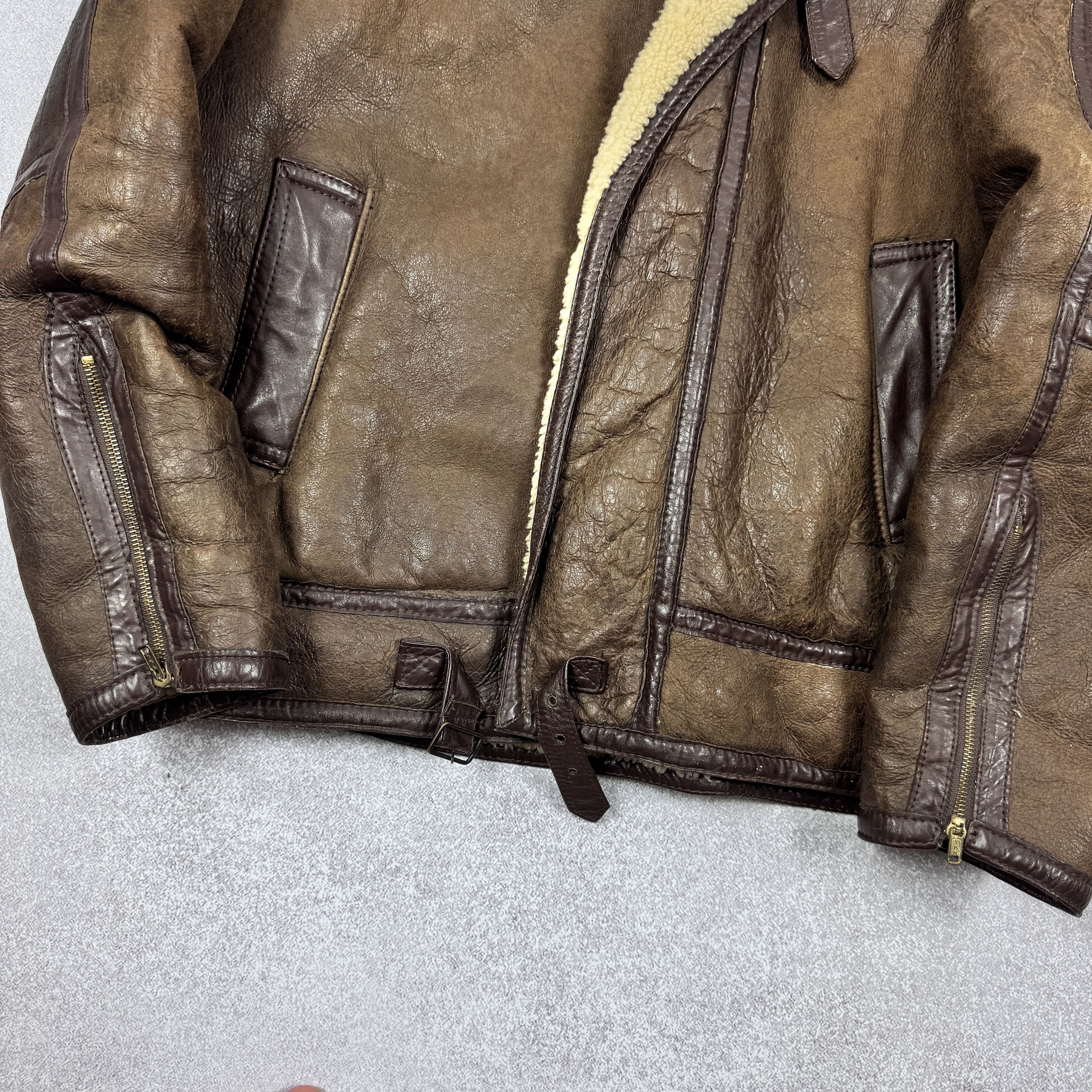 Aviator Nation Vintage Pierre Jacques Aviator Leather Jacket Size L / 52 Size US L / EU 52-54 / 3 - 7 Thumbnail