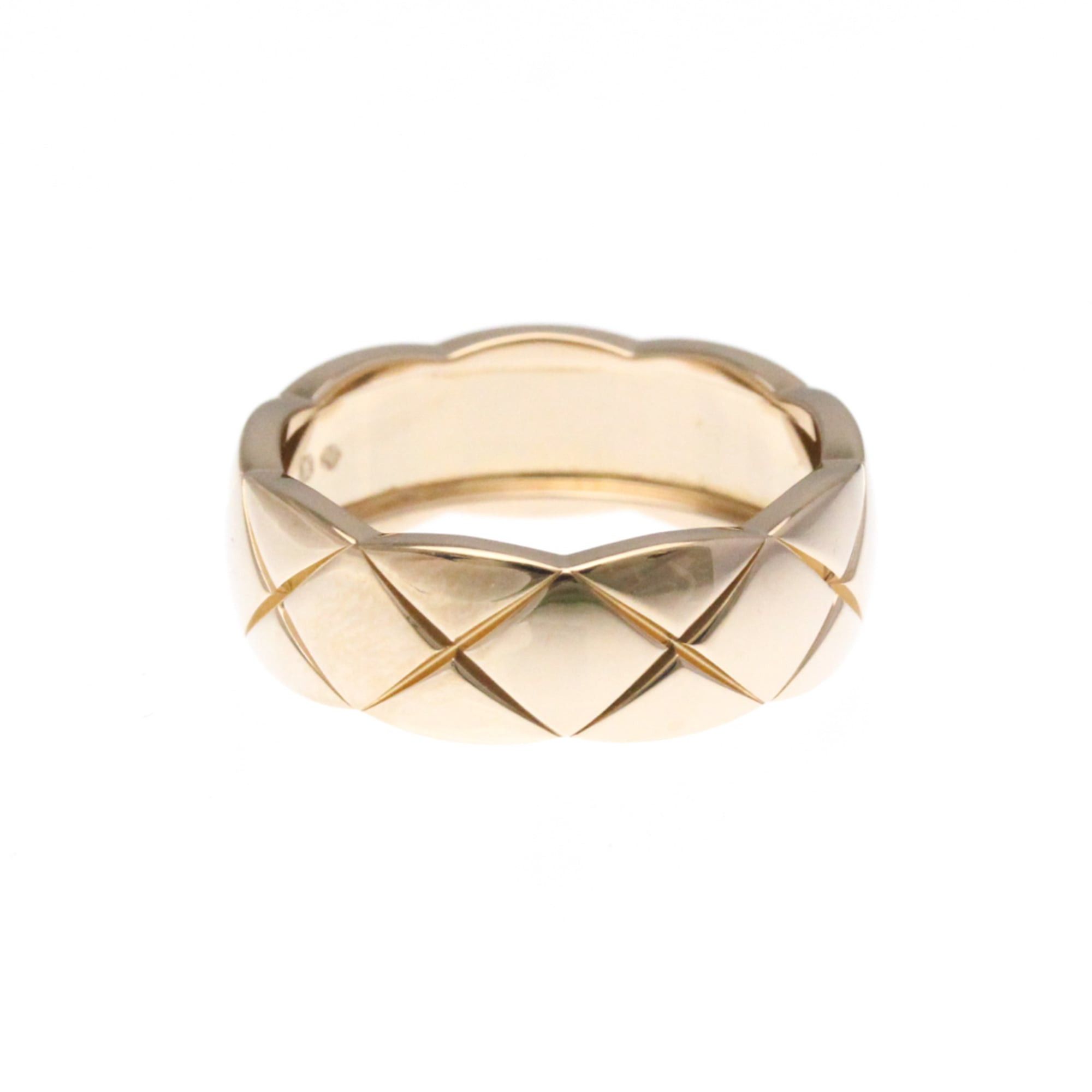 Chanel Chanel Coco Crush Ring Medium Model Pink Gold (18K) Fashion No ...