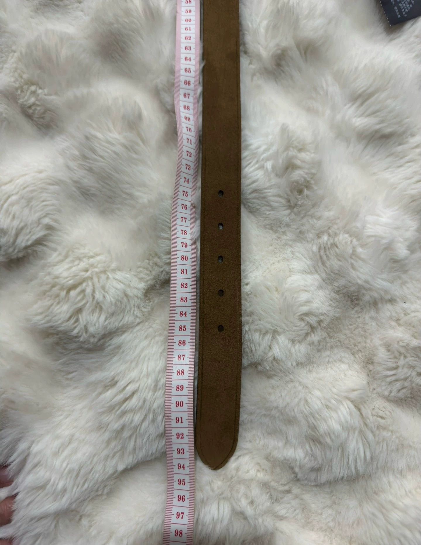 Saint Laurent Paris Saint Laurent (SLP) gold-plated engraved logo belt, Size ONE SIZE - 6 Thumbnail