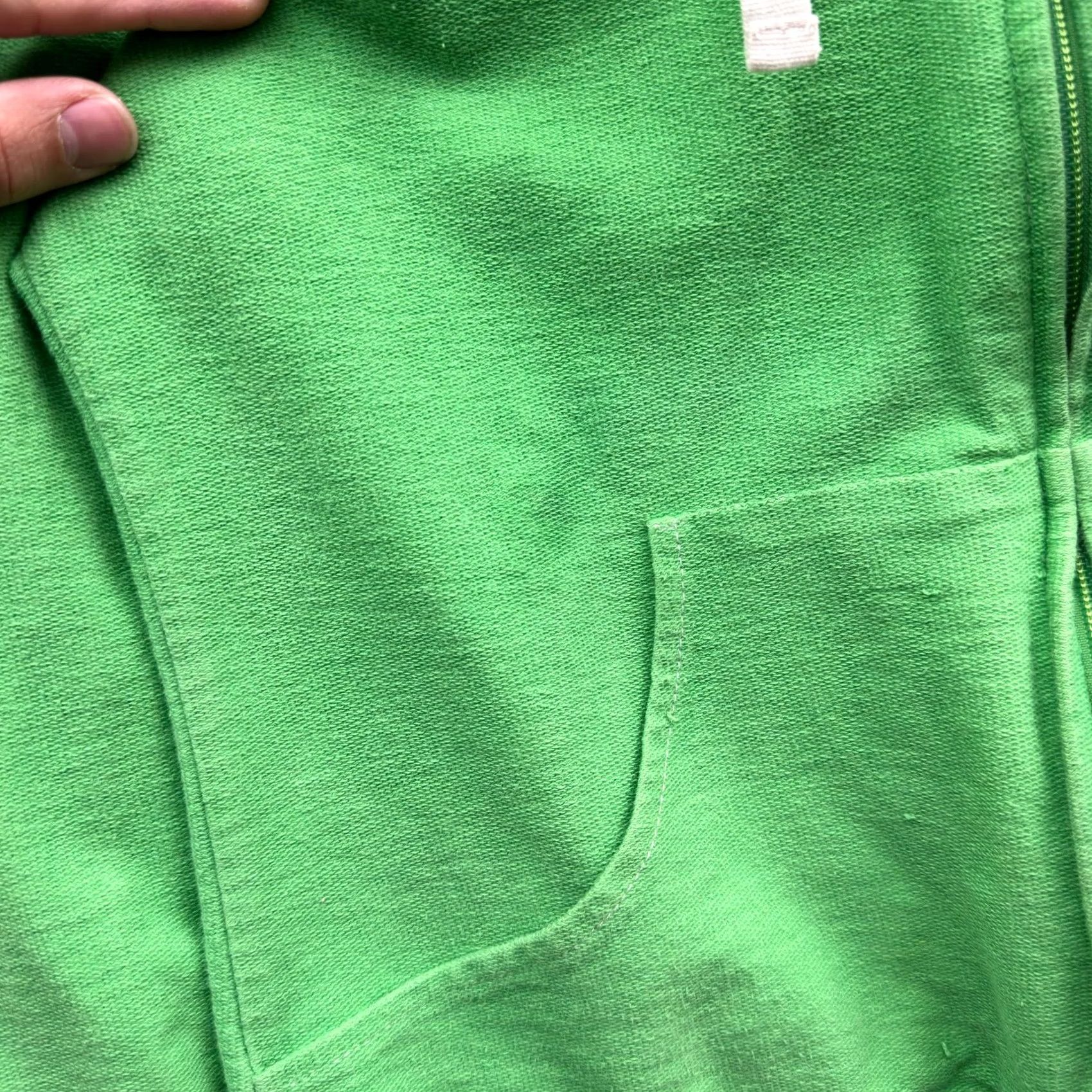 Oakley VINTAGE Oakley Women's Hoodie Full Zip Green Graphic Print 00s Large L Regular Size L / US 10 / IT 46 - 8 Thumbnail
