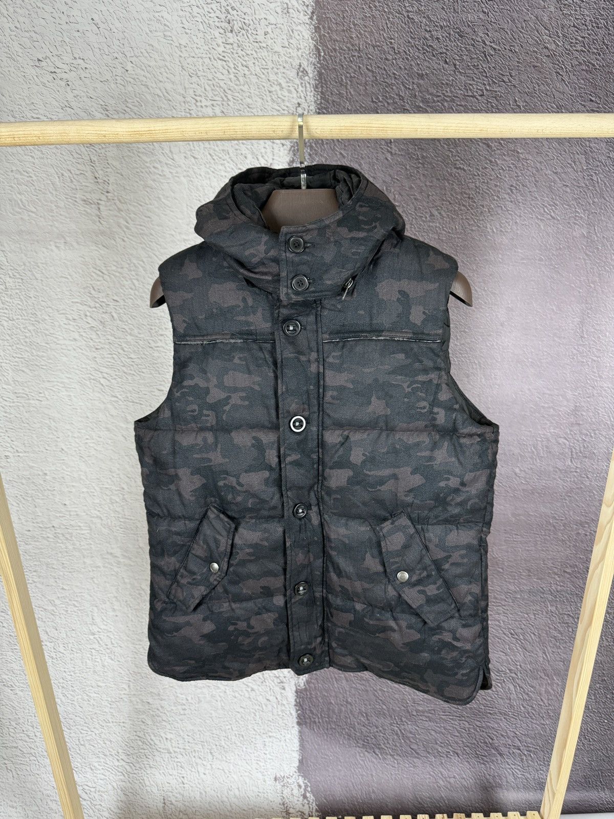 Other Louis Chavlon vintage rare Japanese designer camouflage vest Size US L / EU 52-54 / 3 - 1 Thumbnail