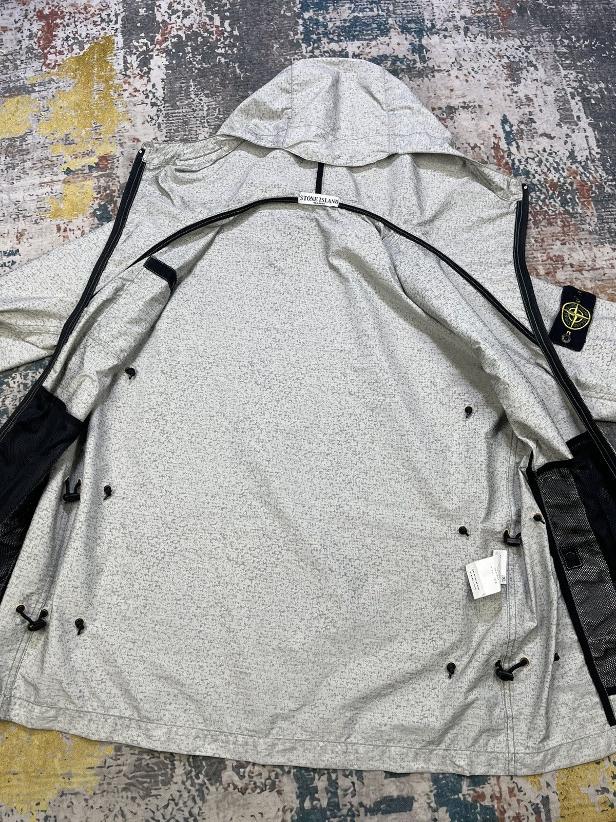 Stone Island Stone Island 2009 S/S Archivio Monofilament Hooded Jacket Size US XL / EU 56 / 4 - 16 Thumbnail