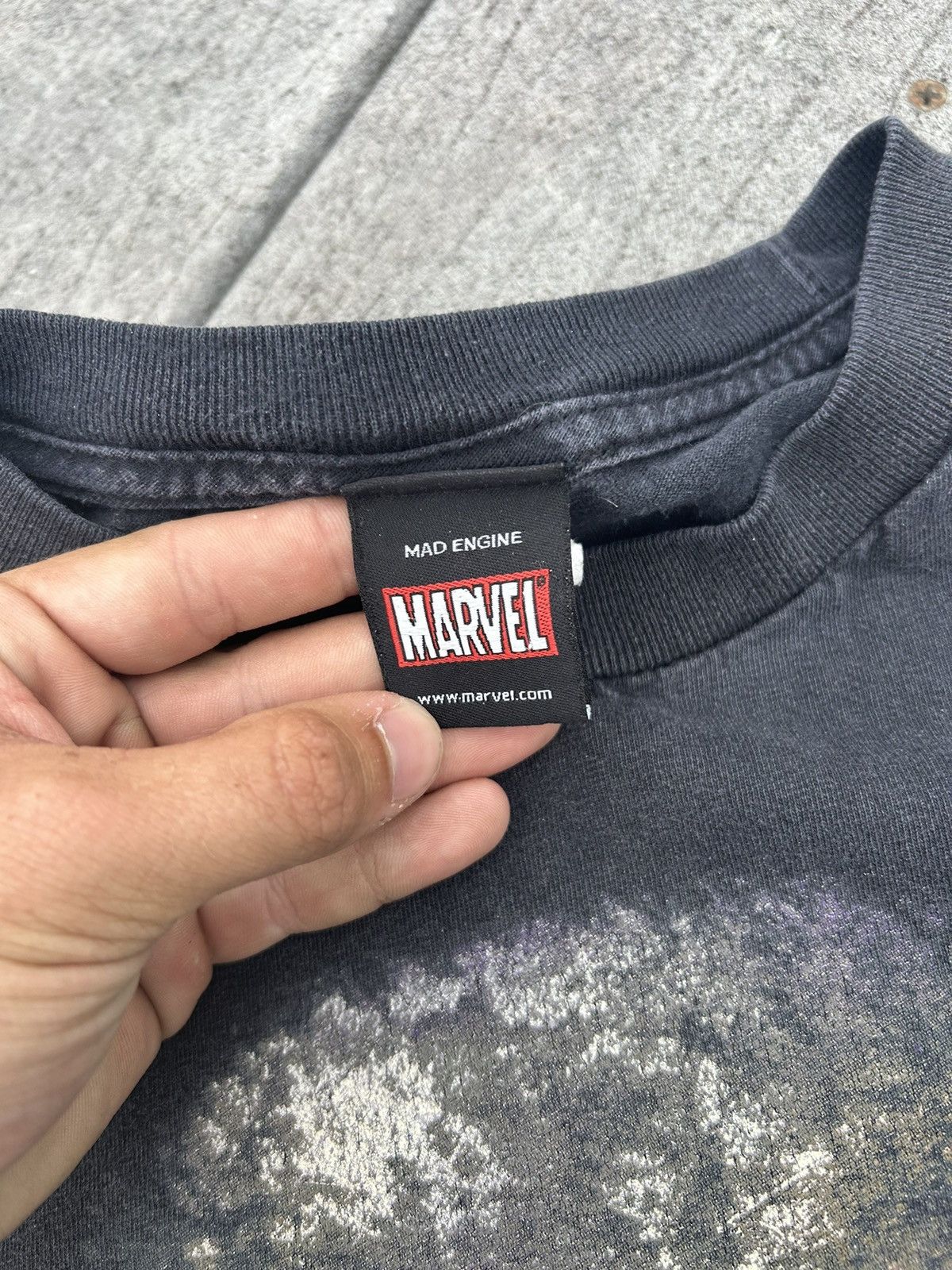Mad Engine × Marvel Comics × Vintage Y2K Marvel Punisher skull Shirt Size US L / EU 52-54 / 3 - 2 Thumbnail