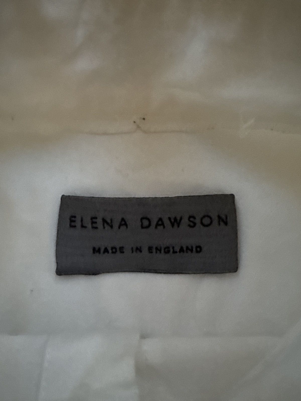 Elena Dawson White Cotton Shirt Size US L / EU 52-54 / 3 - 2 Thumbnail