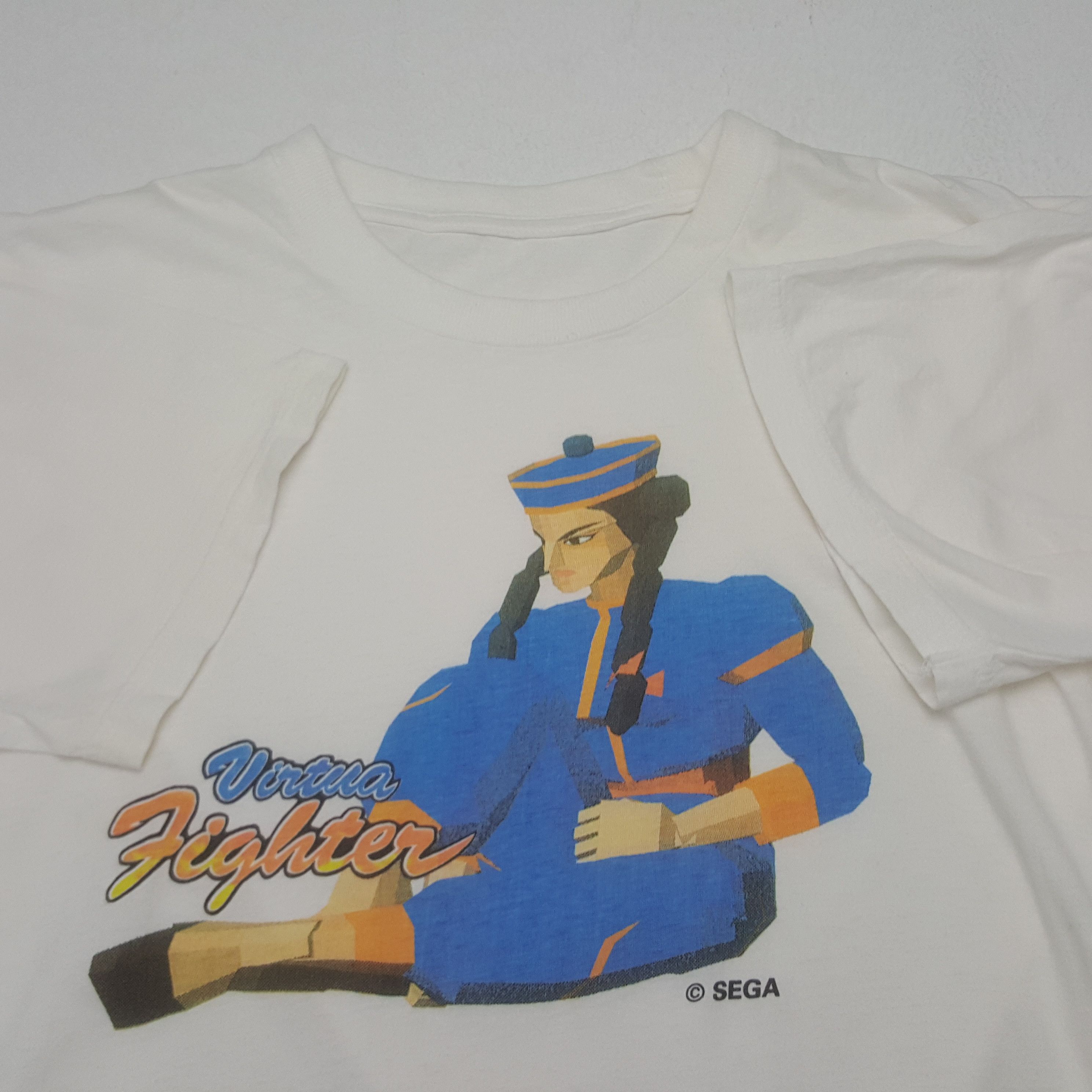 The Game × Vintage Vintage Sega Virtua Fighter Playstation Game Tshirt Size US L / EU 52-54 / 3 - 4 Thumbnail