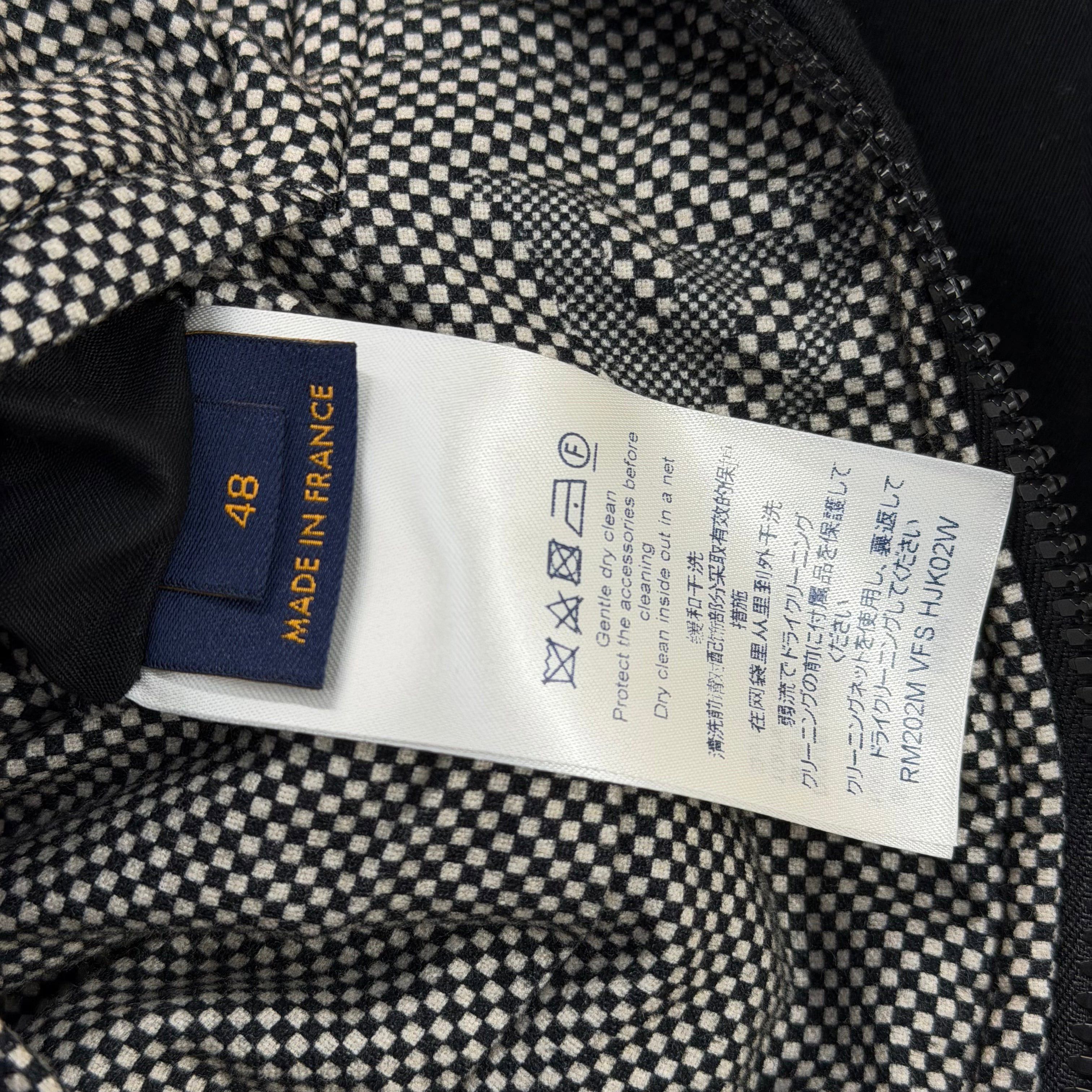 Louis Vuitton Louis Vuitton x Nigo Embroidered Padded Moleskine Parka 48 ( Size US M / EU 48-50 / 2 - 7 Thumbnail