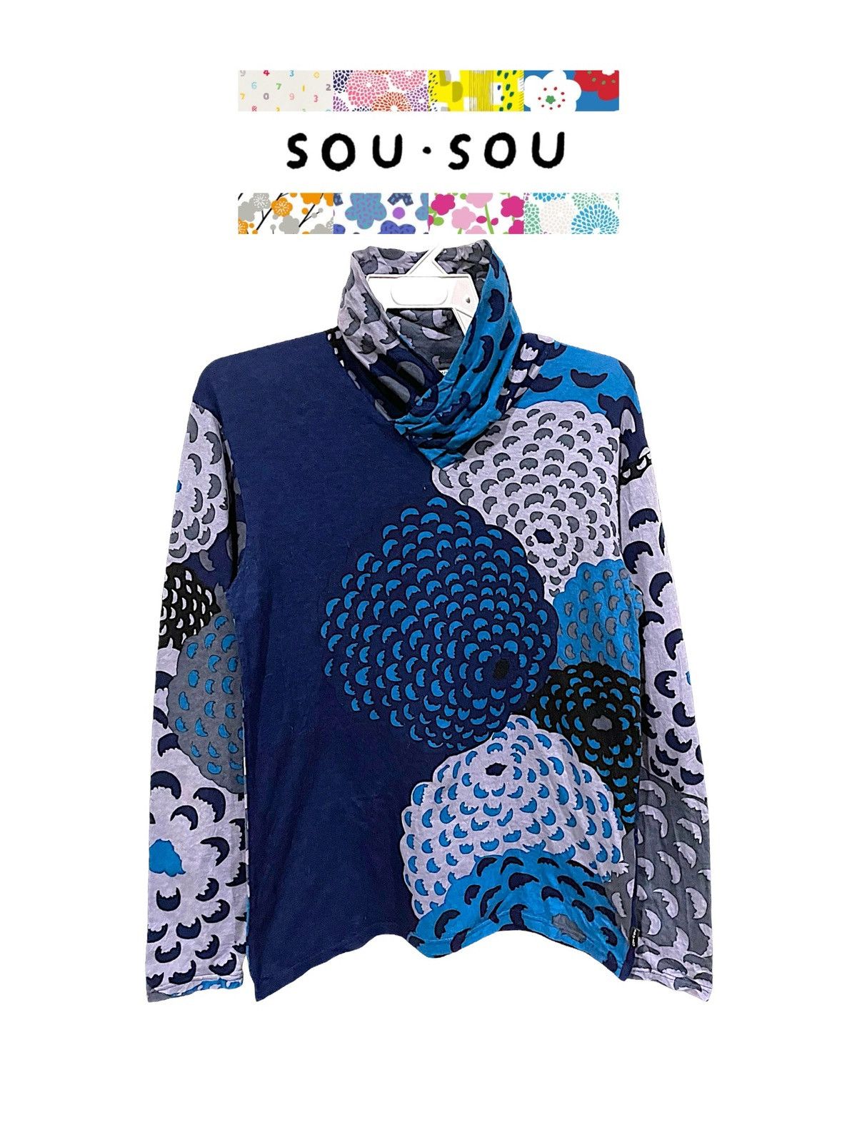 Art Comes First × Japanese Brand × SOU SOU Sou Sou Pop Textile Designed Hand Printed Shirts Size US S / EU 44-46 / 1 - 2 Thumbnail