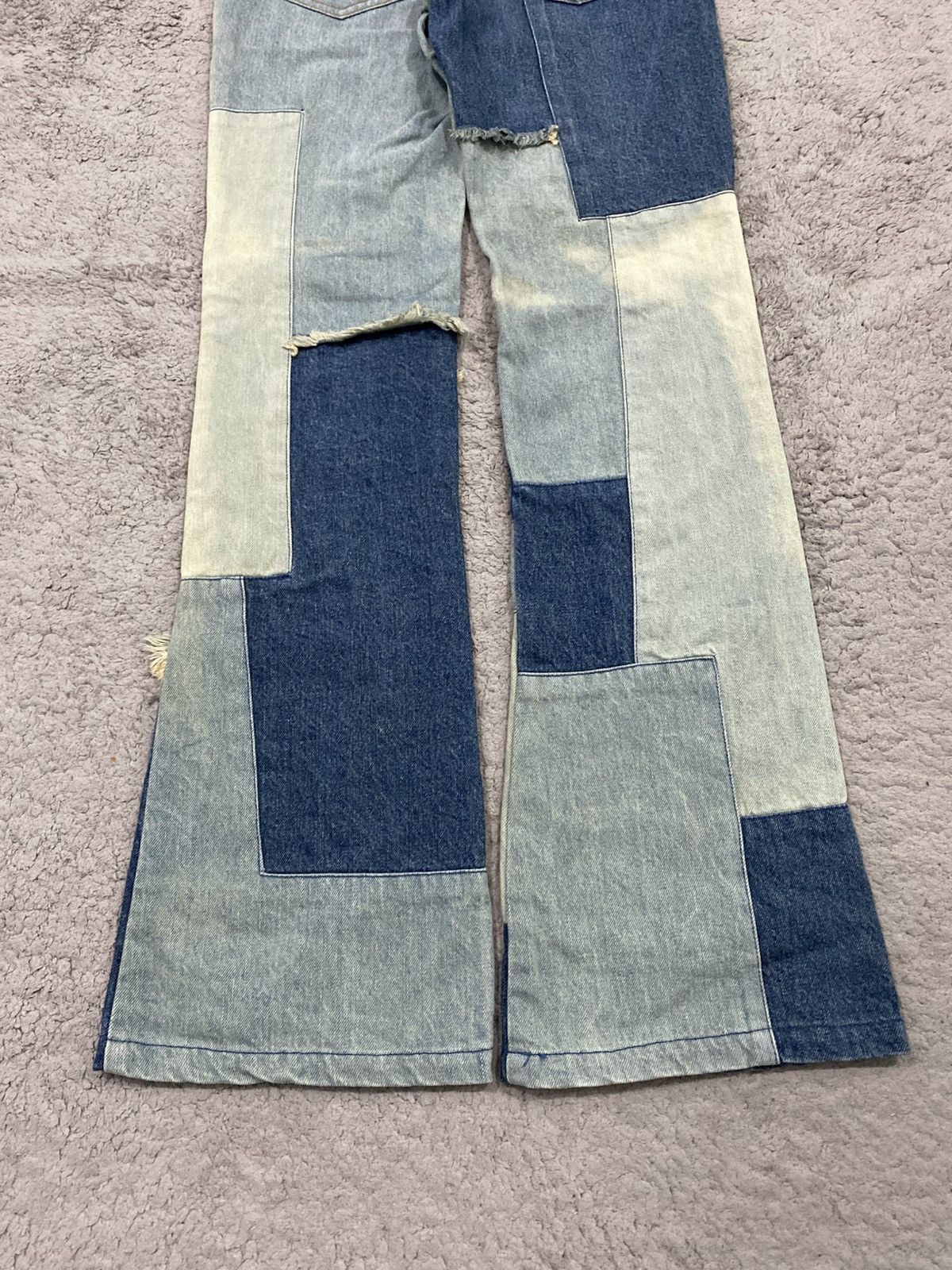 Kapital The Hipsite Patcwork Distressed Flare Denim Kapital Hysteric Size US 28 / EU 44 - 12 Thumbnail