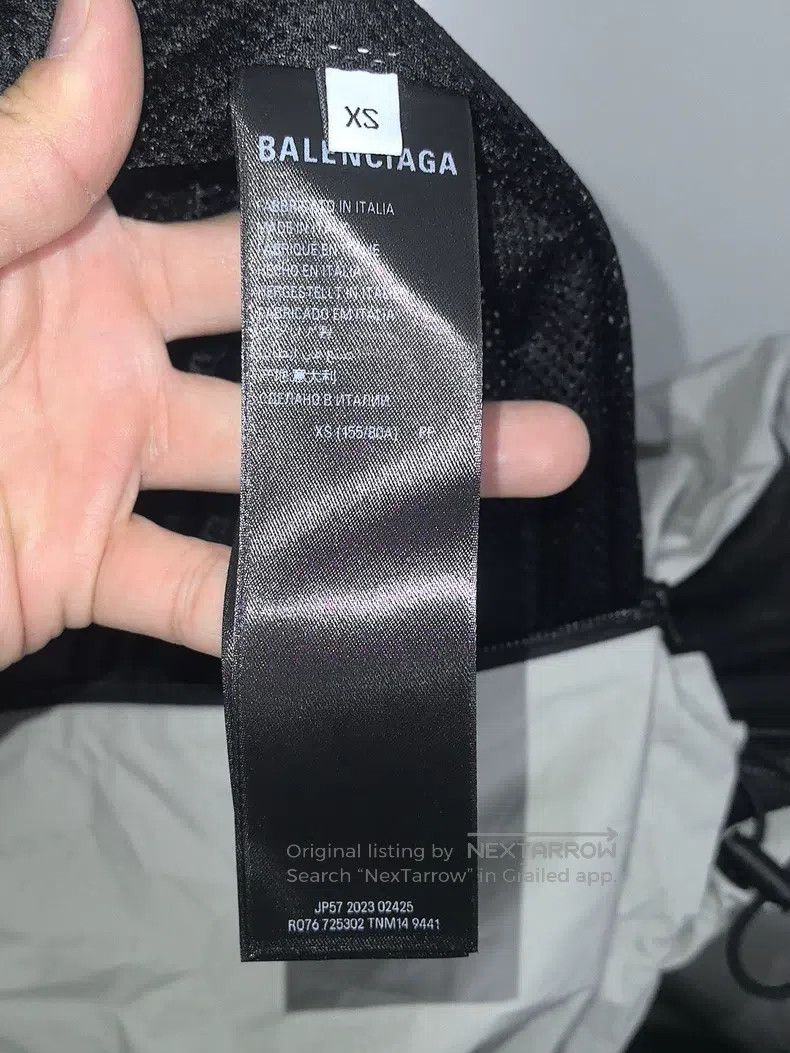 Balenciaga Balenciaga Men's Windbreaker! XS Size Size US XS / EU 42 / 0 - 6 Thumbnail
