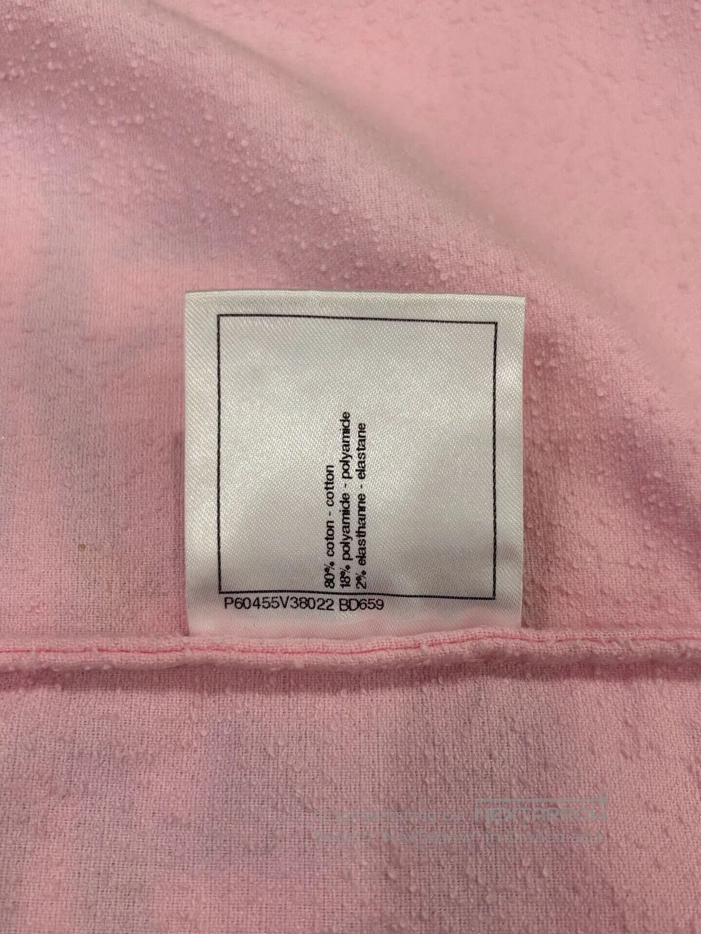 Chanel Chanel Cruise Collection Pink Short Sleeve Tee. Size XS / US 0-2 / IT 36-38 - 8 Thumbnail