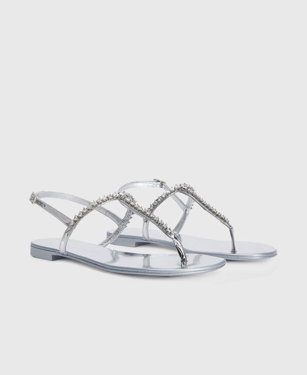 Giuseppe Zanotti Nuvo Rock Sandals Size US 6 / IT 36 - 1 Thumbnail
