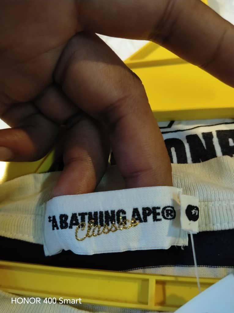 Bape Bathing Ape Classic striped long Sleeve Size US L / EU 52-54 / 3 - 5 Thumbnail
