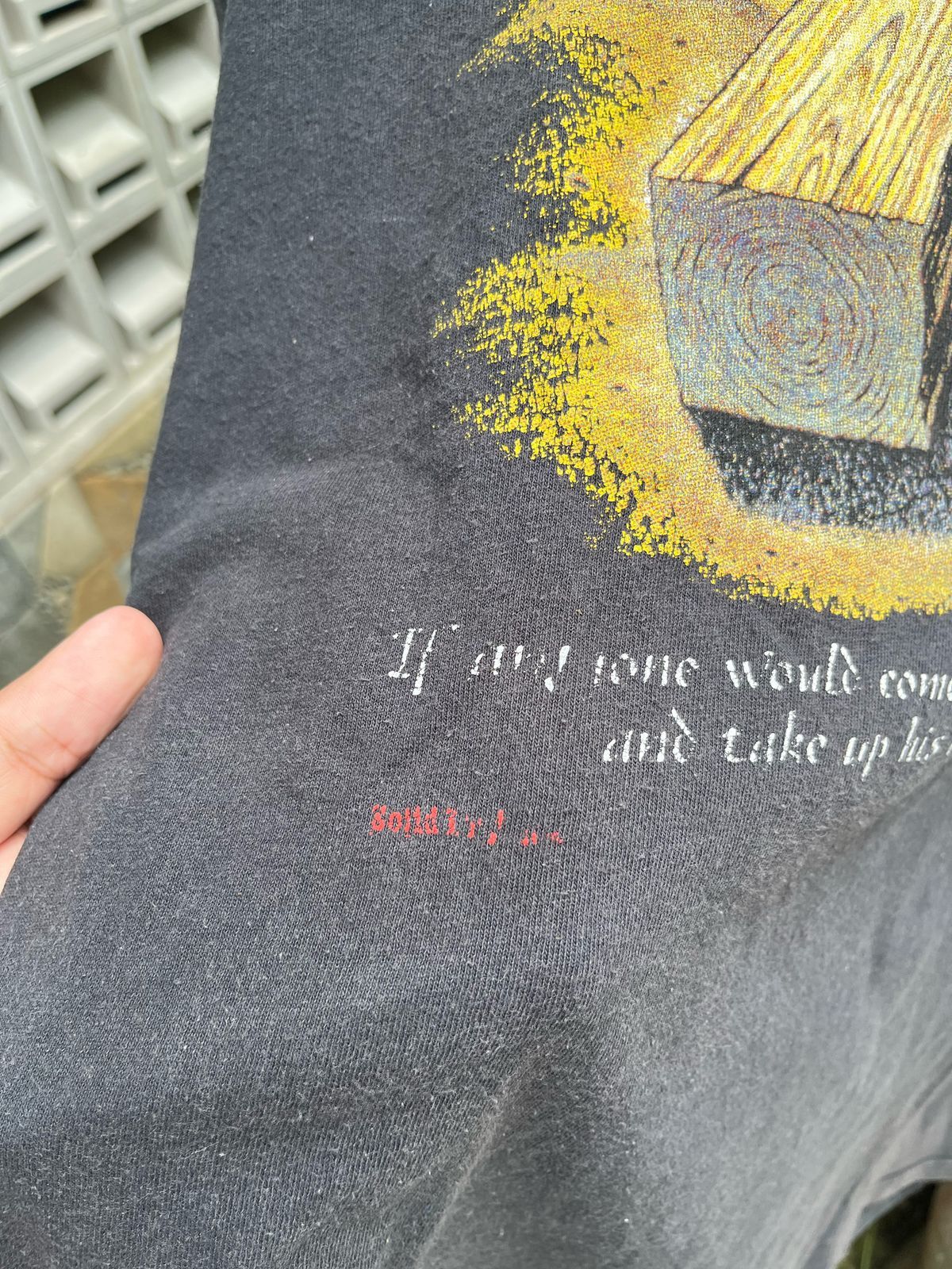 Delta × Vintage vtg jesustee try this on for size tshirt Size US XXL / EU 58 / 5 - 5 Thumbnail