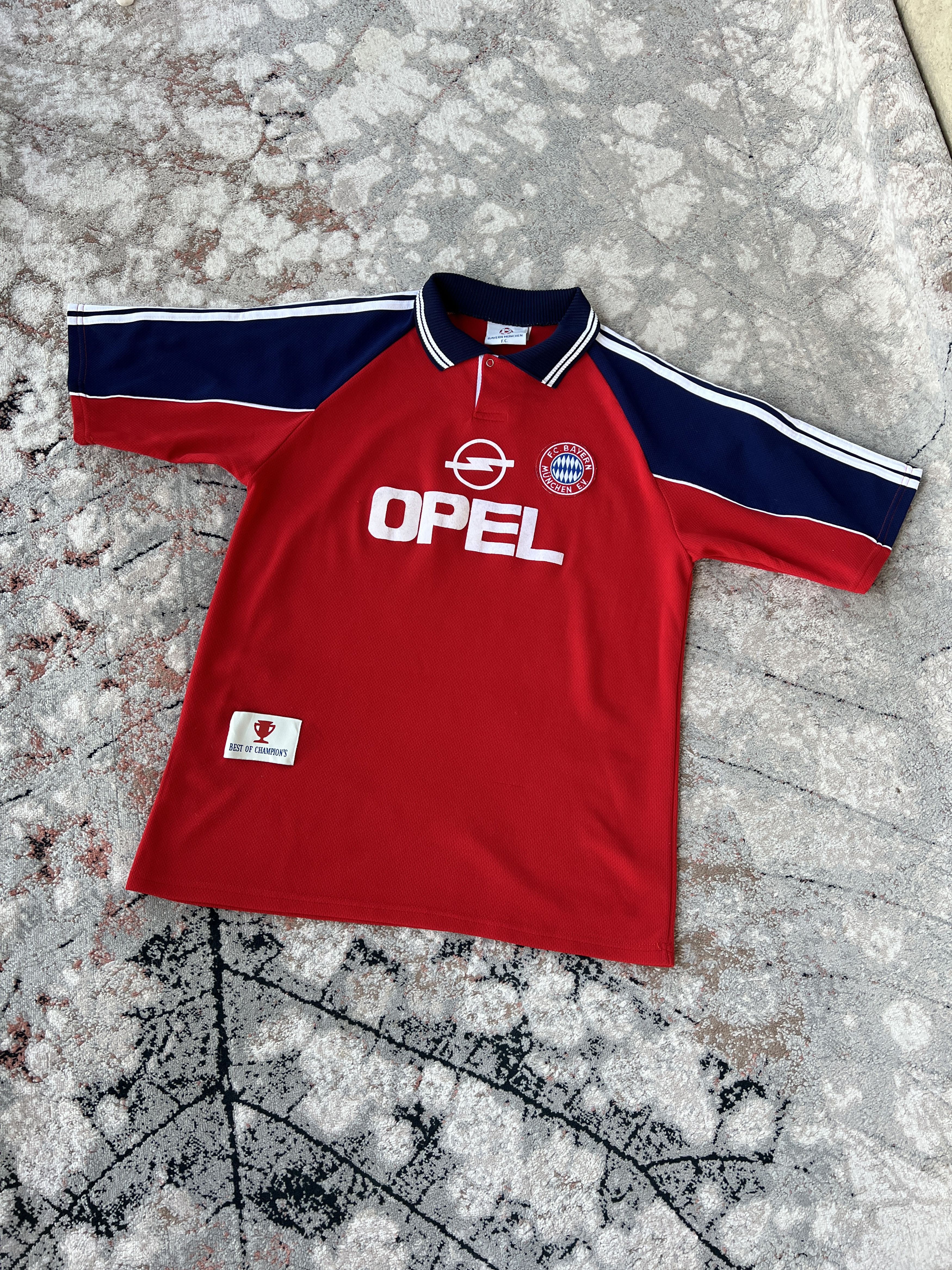 Vintage F.C. Bayern Munchen OPEL Vintage Jersey Size US M / EU 48-50 / 2 - 1 Thumbnail