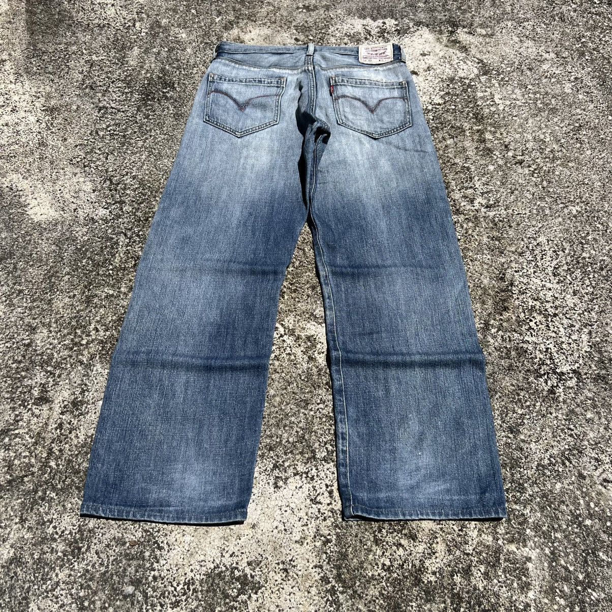 Levi's “LEVIS” 553 DISTRESS ACID WASH JEANS Size US 30 / EU 46 - 14 Thumbnail
