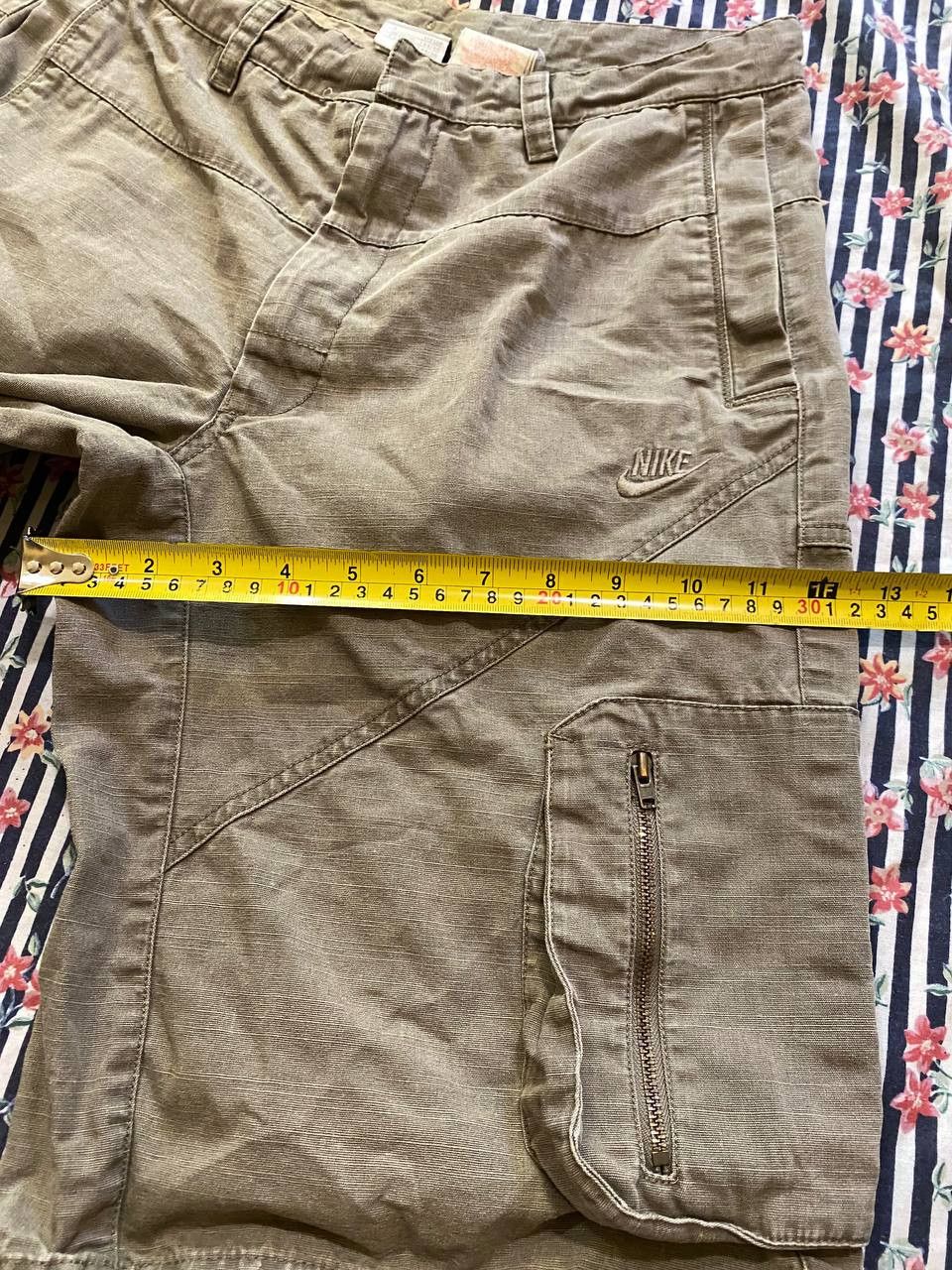 Nike Vintage denim shorts Y2K logo NIKE streetwear Size US 30 / EU 46 - 10 Thumbnail