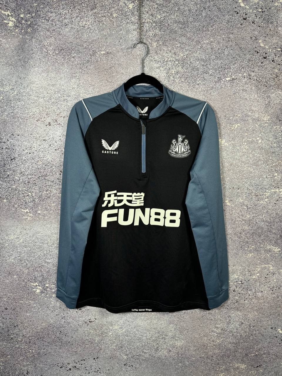 Castore × Vintage Newcastle United 2022/23 Castore Zip Sweatshirt Training Size US S / EU 44-46 / 1 - 1 Thumbnail