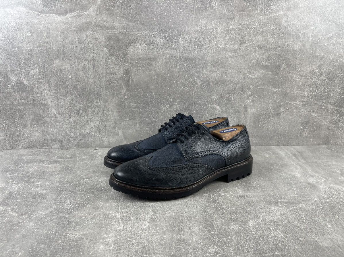 A1923 St. Moritz Leather Avant Garde Brogue Shoes Size US 12 / EU 45 - 1 Thumbnail