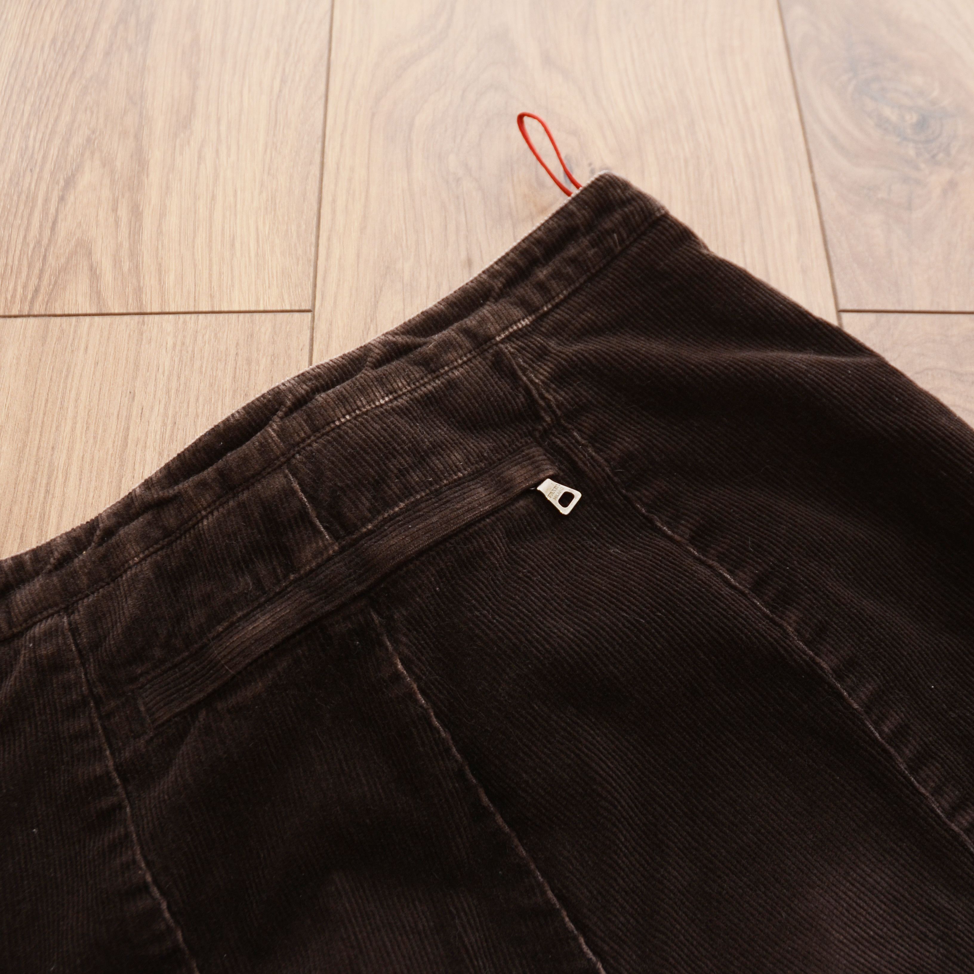 Prada Prada Linea Rossa Vintage Corduroy Brown Pants Sz 40 00s Y2K Size 40" / US 18 - 3 Thumbnail