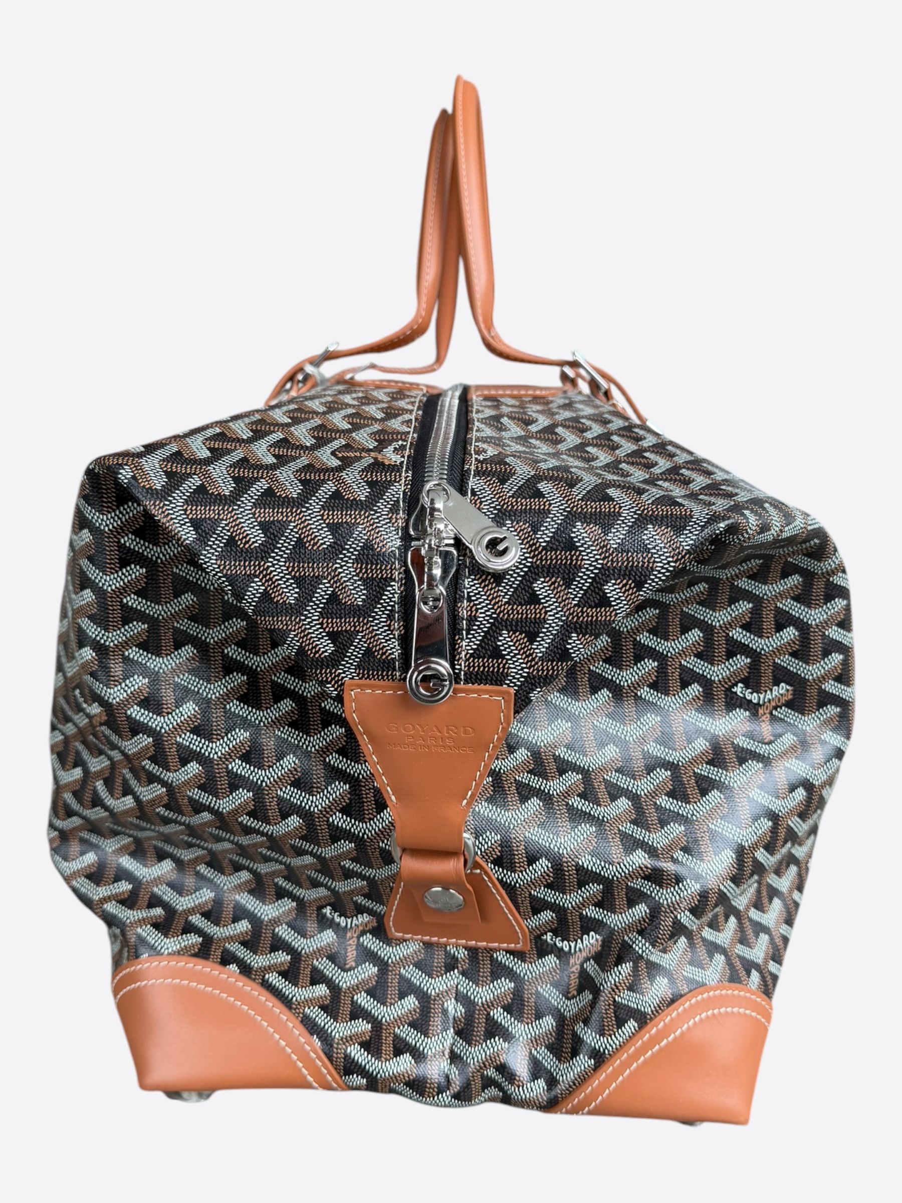 Goyard Goyard Black & Brown Boeing 55 Duffel Bag Size ONE SIZE - 4 Thumbnail