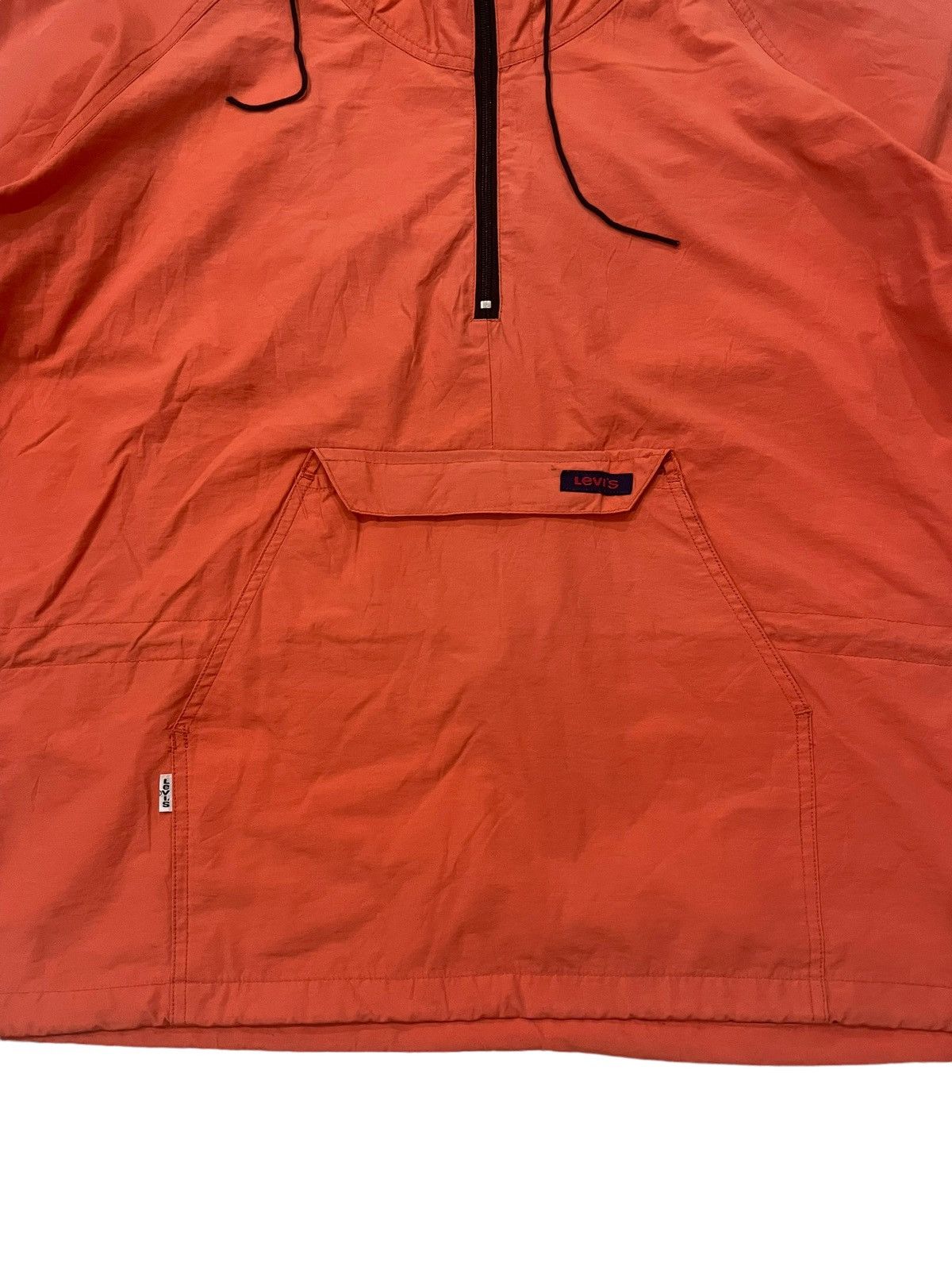If Six Was Nine Vtg 90s Levi’s White tag Half Zip Pull Over Windbreaker Size US M / EU 48-50 / 2 - 5 Thumbnail