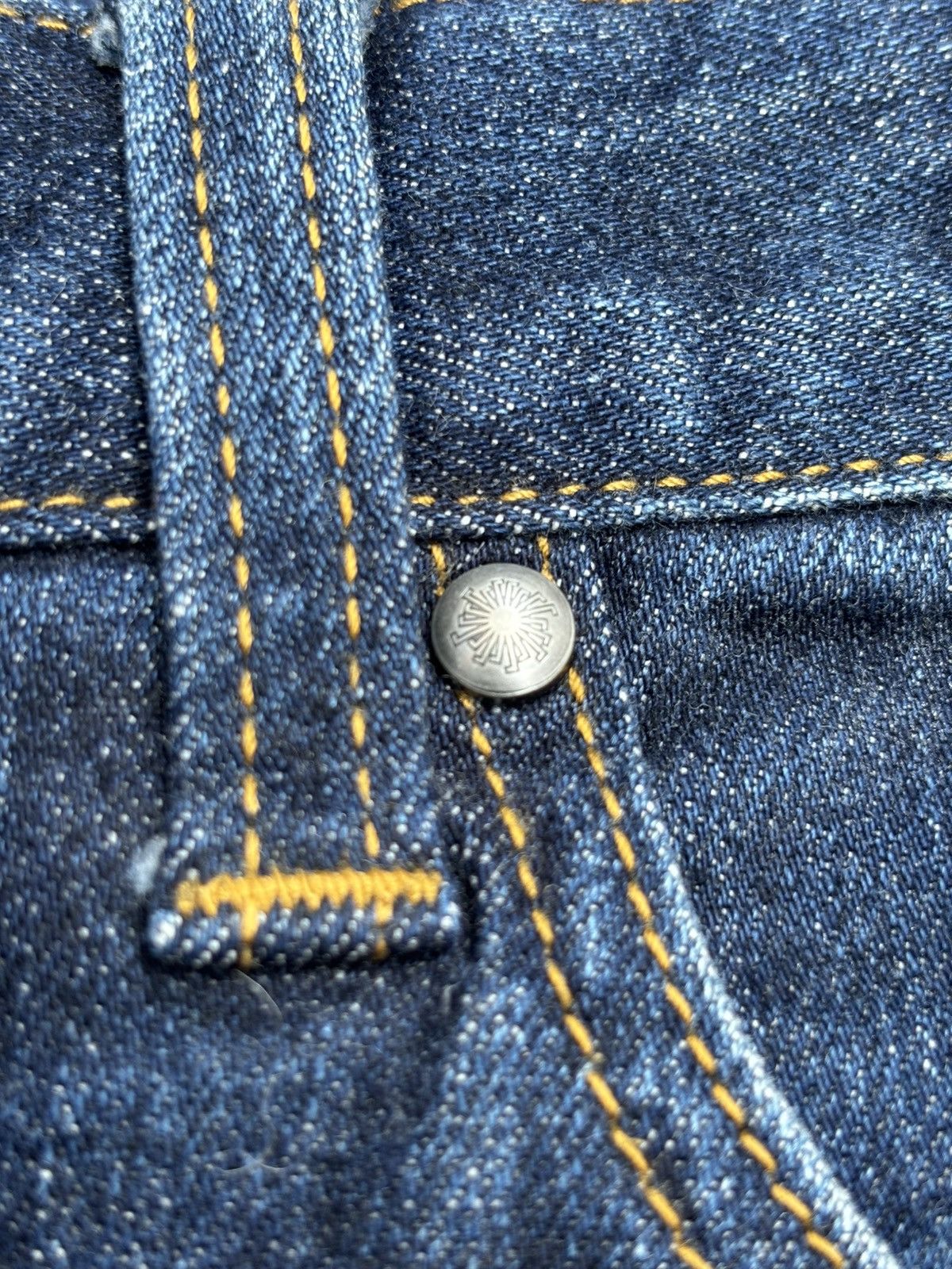 Tornado Mart TORNADO MART Whiskered Clawmark Skinny Denim Jeans Size US 33 - 10 Thumbnail