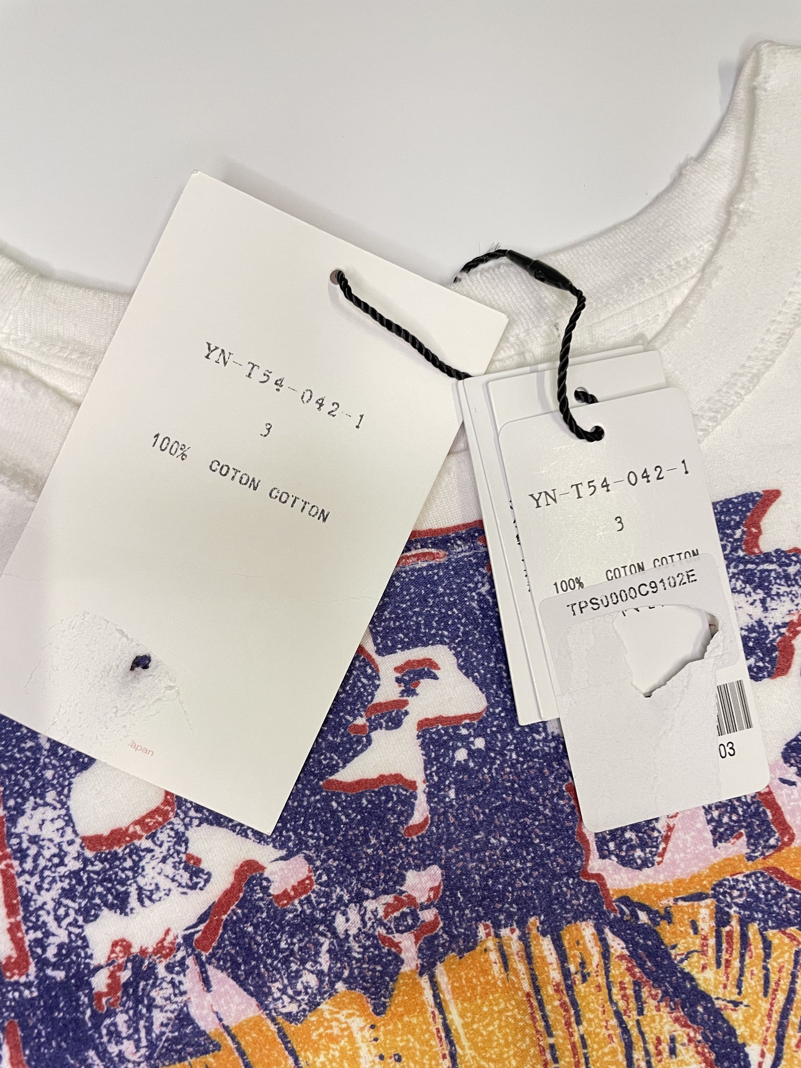 Seditionaries × Y's × Yohji Yamamoto Y's Yohji Yamamoto Seditionaries Destroy T-shirt (1178) Size US M / EU 48-50 / 2 - 8 Thumbnail