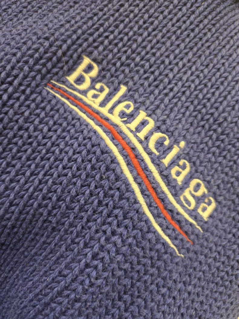 Balenciaga Balenciaga Balenciaga Blue Fake Two Damaged Coke Sweaters-2 Size US M / EU 48-50 / 2 - 3 Thumbnail