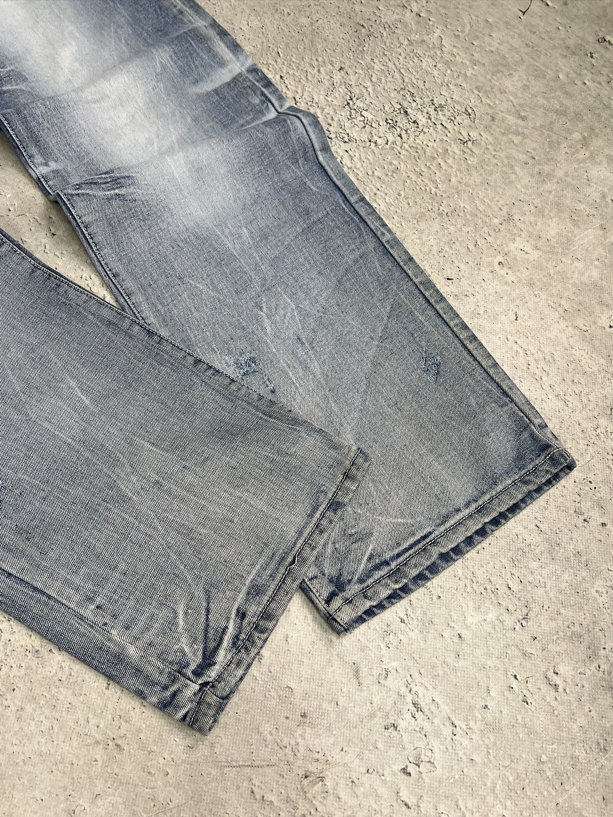 Japanese Brand Vintage japanese y2k junya watanbe style washed jeans y2k Size US 36 / EU 52 - 4 Thumbnail