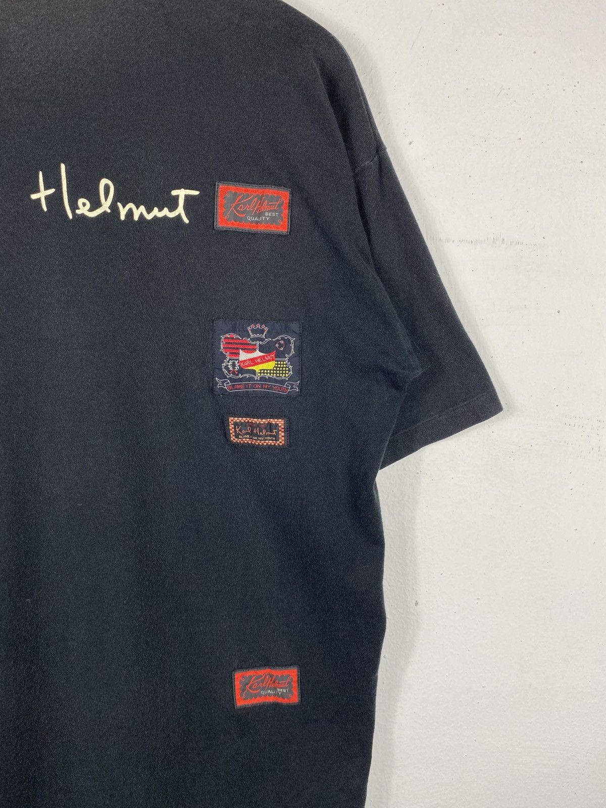 Karl Helmut Karl Helmut Patches T-Shirt Size US M / EU 48-50 / 2 - 2 Thumbnail