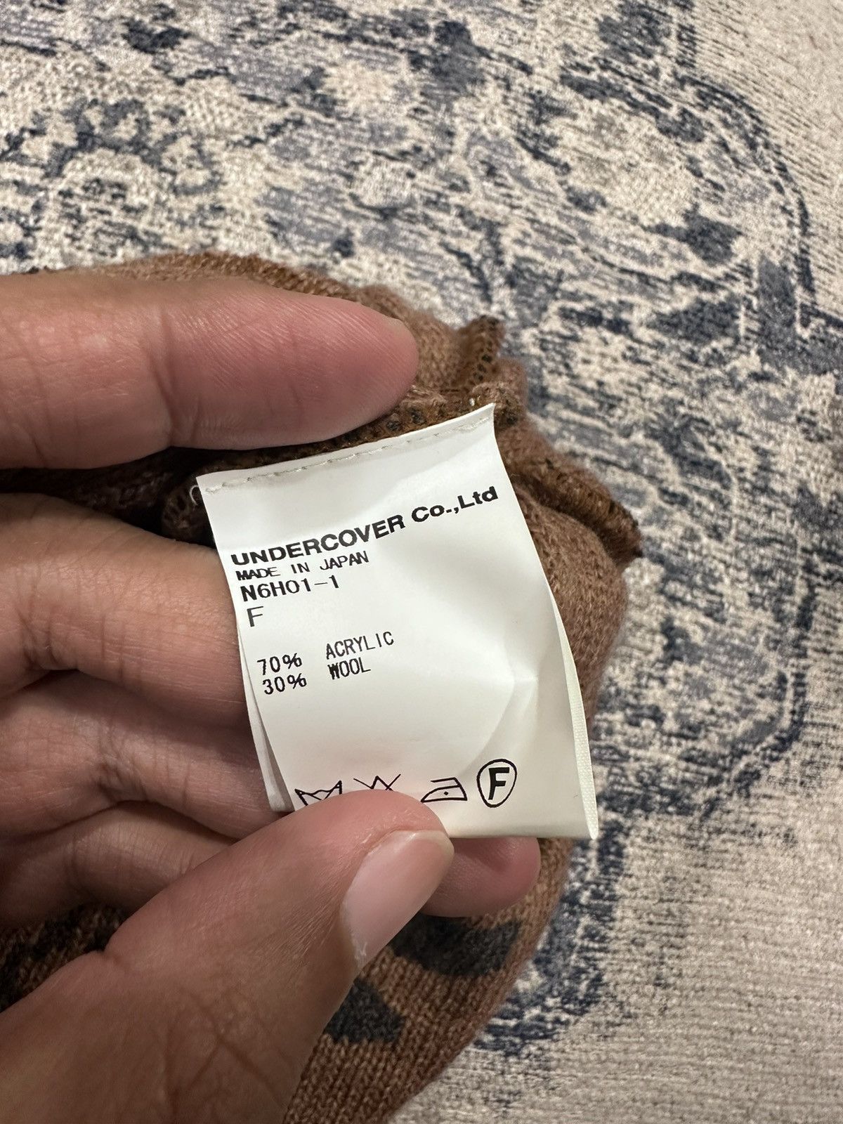 Jun Takahashi × Undercover Undercover wool Beanie Size ONE SIZE - 4 Thumbnail