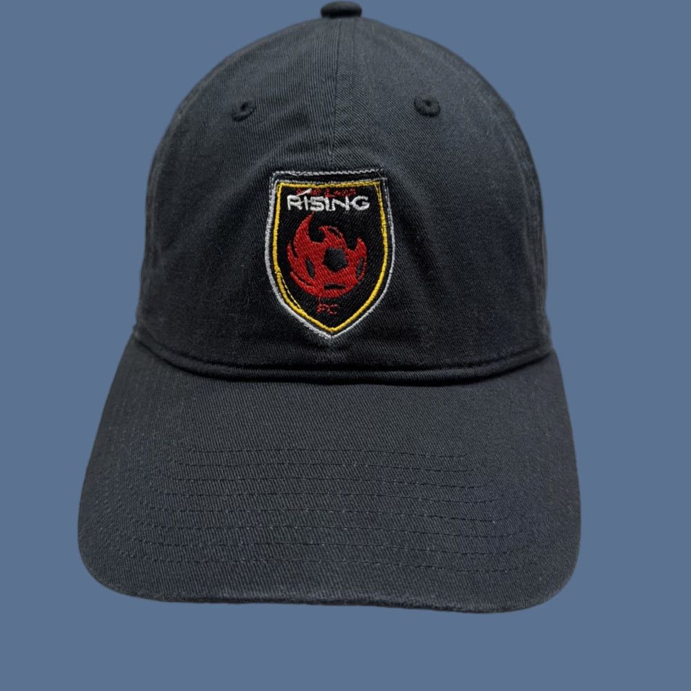 Adidas Adidas Hat Men's TEAM Phoenix Rising FC Black Adjustable Size ONE SIZE - 1 Thumbnail